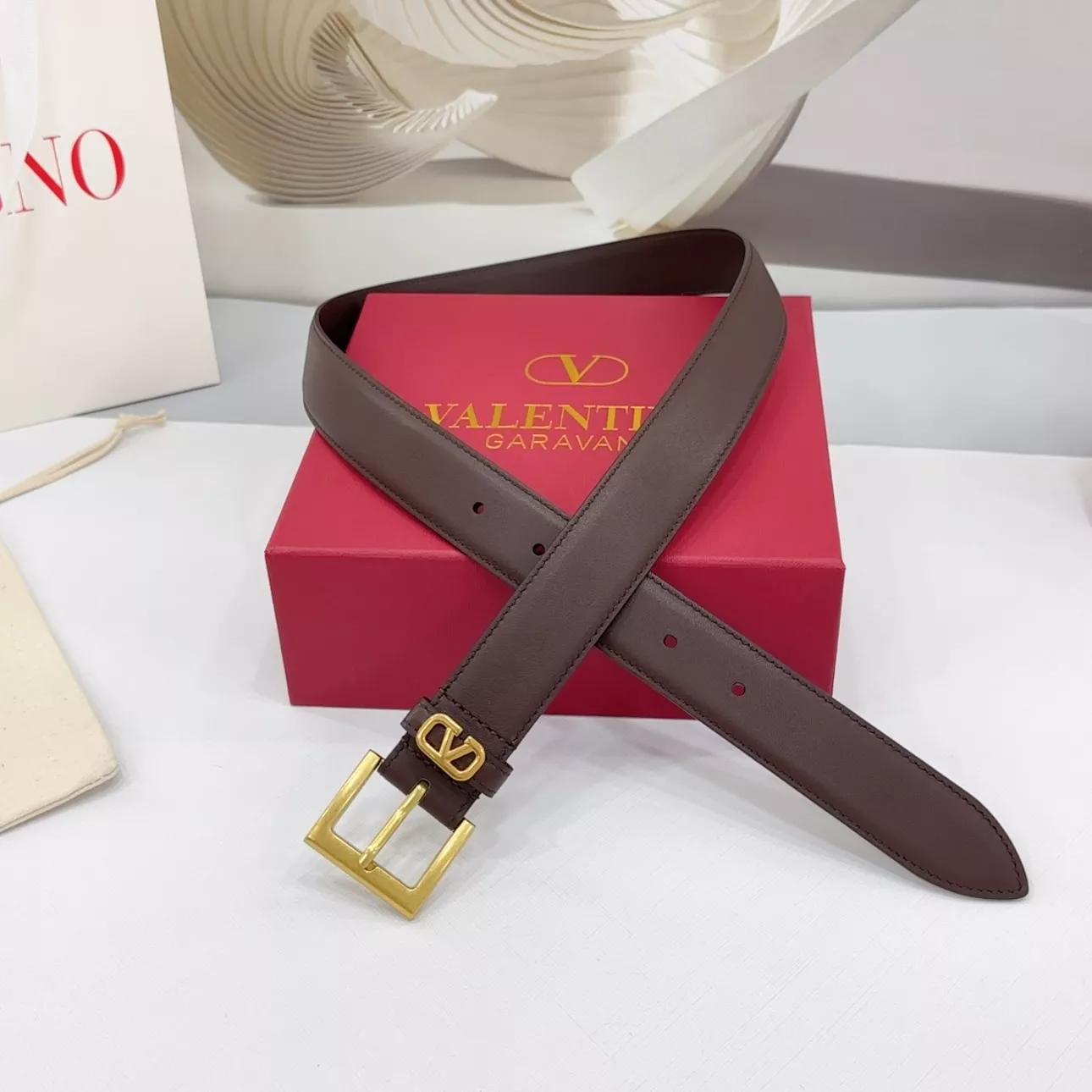 Valentino AAA Quality Belts In 3.0cm For Women DailyWear 9628
