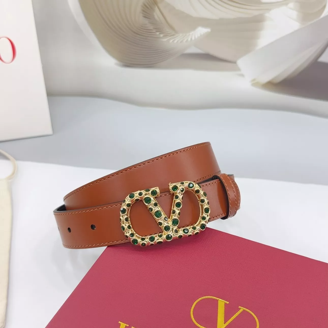 Valentino AAA Quality Belts In 3.0cm For Women Durable 5337