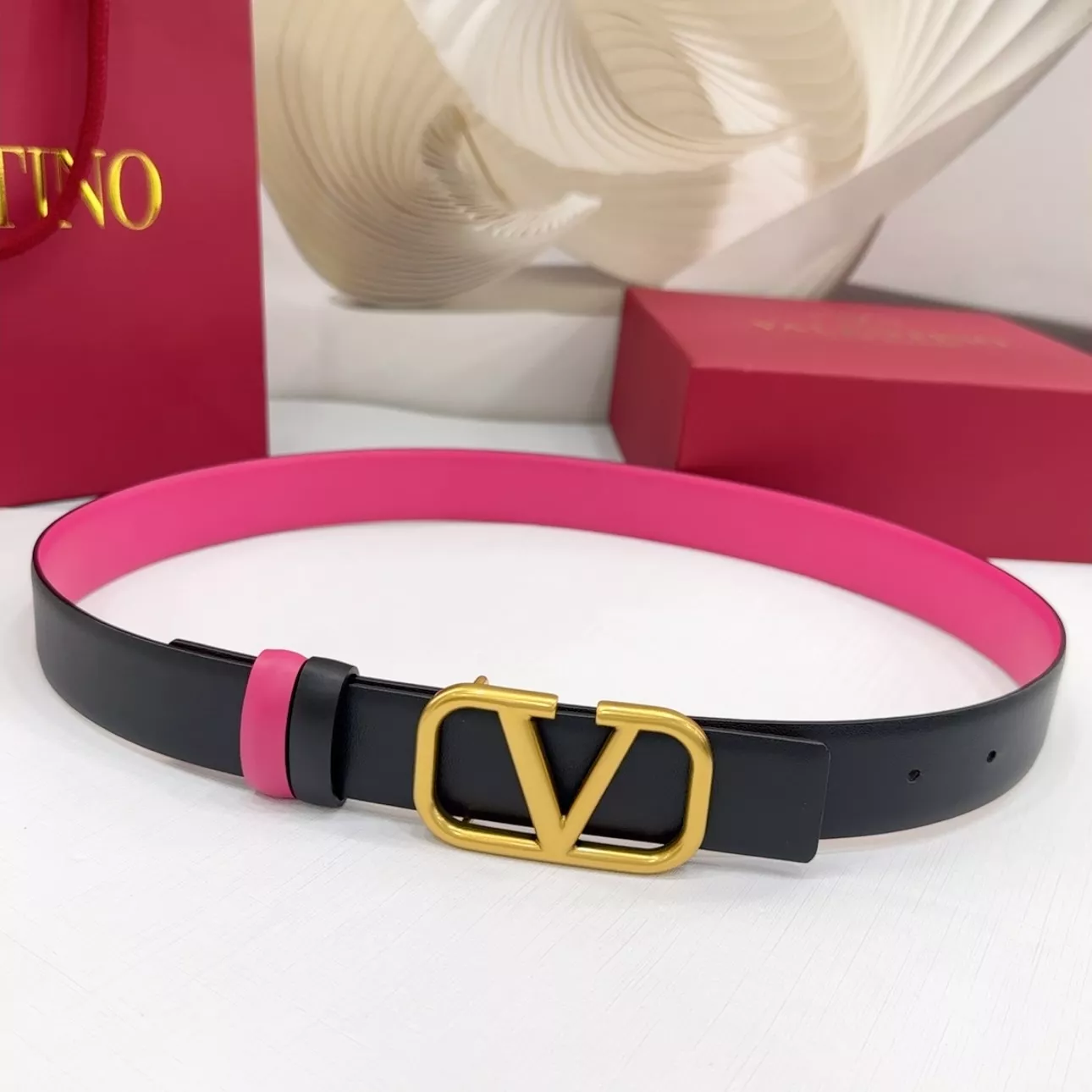 Valentino AAA Quality Belts In 3.0cm For Women Durable 8327