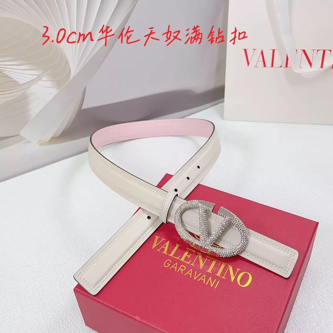 Valentino AAA Quality Belts In 3.0cm For Women Durable 9767