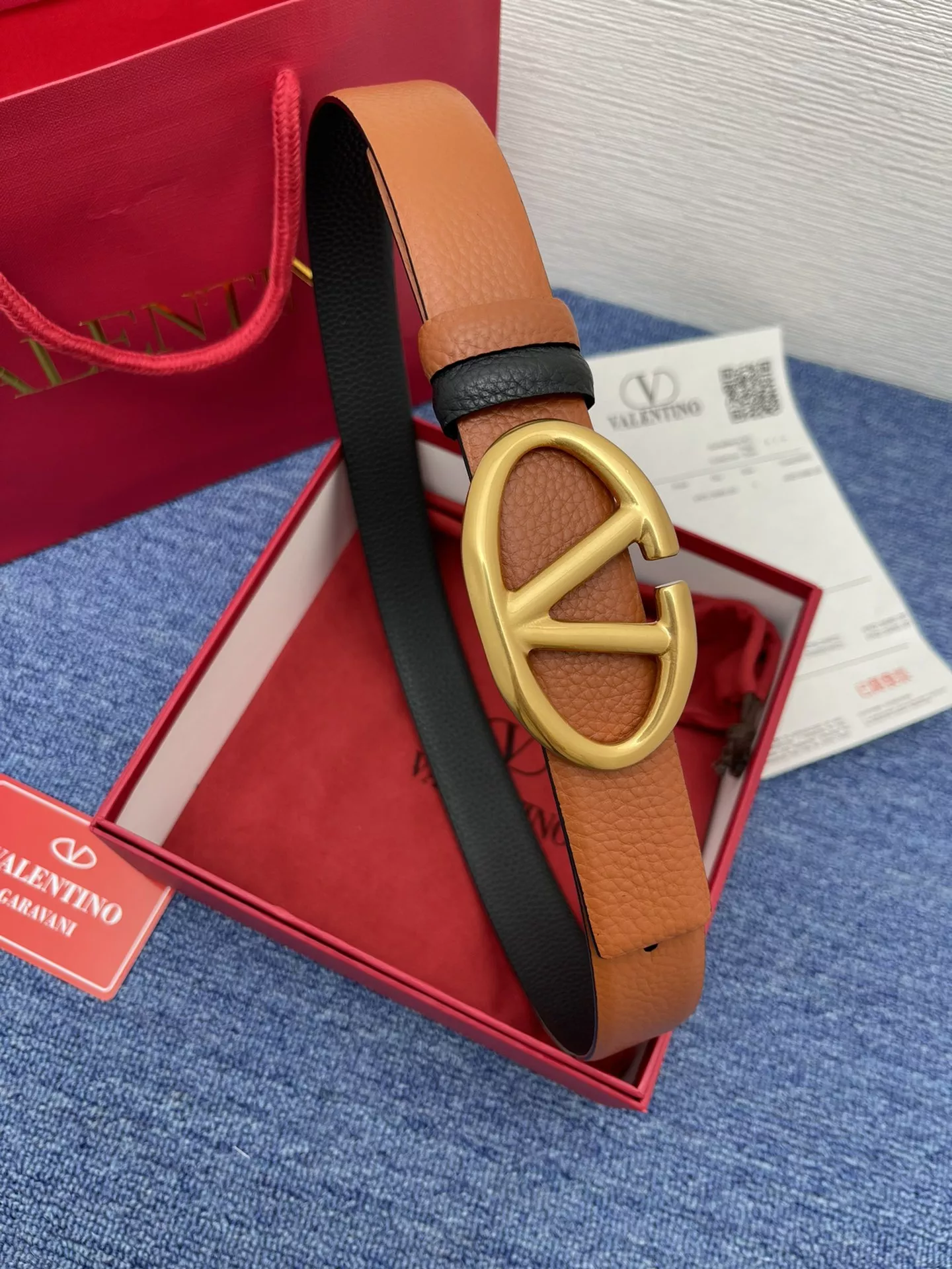 Valentino AAA Quality Belts In 3.0cm For Women EyeCatching 6652