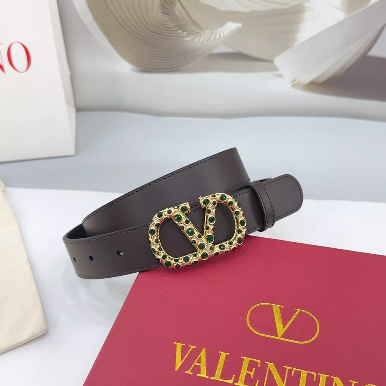 Valentino AAA Quality Belts In 3.0cm For Women GoodFit 4625