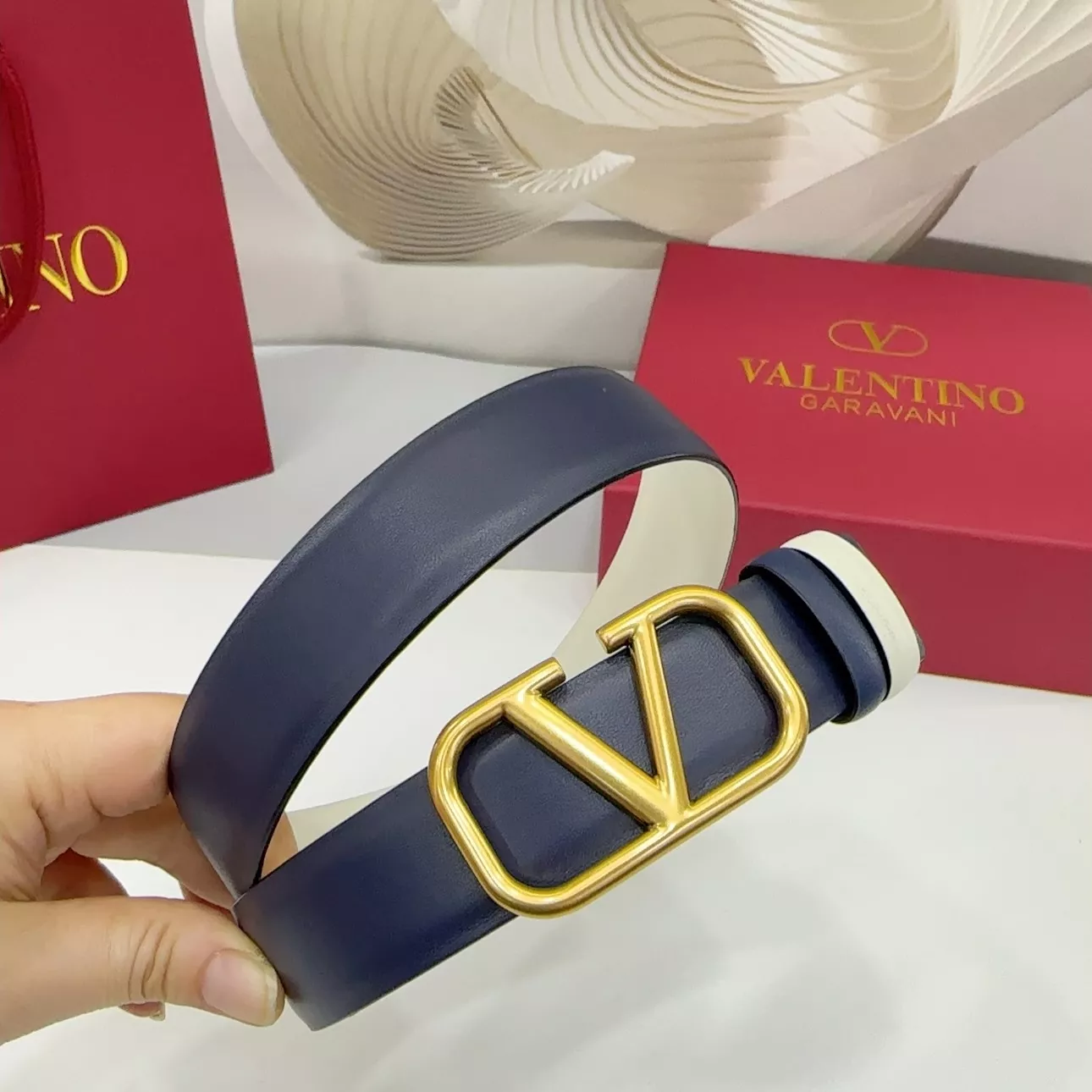 Valentino AAA Quality Belts In 3.0cm For Women Practical 5376