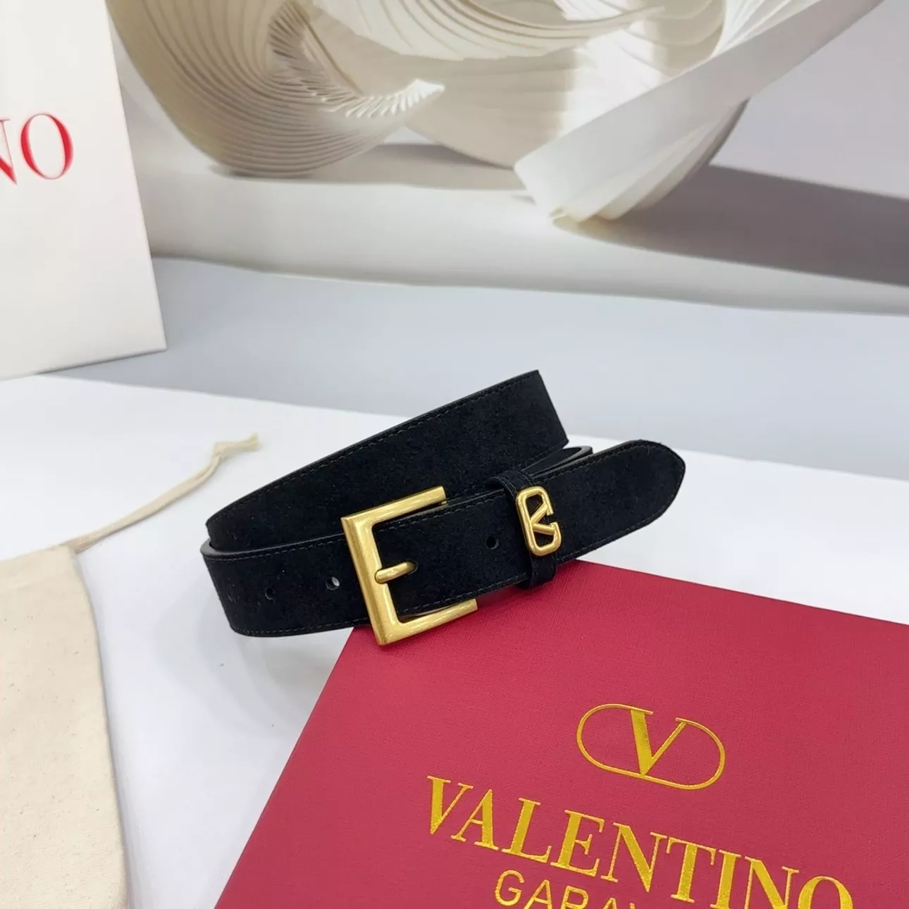 Valentino AAA Quality Belts In 3.0cm For Women Resilient 7373