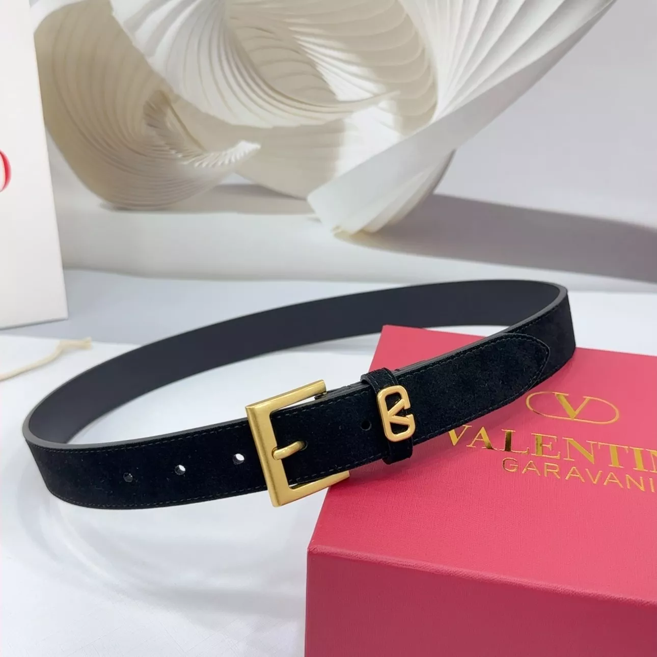 Valentino AAA Quality Belts In 3.0cm For Women Resilient 7373