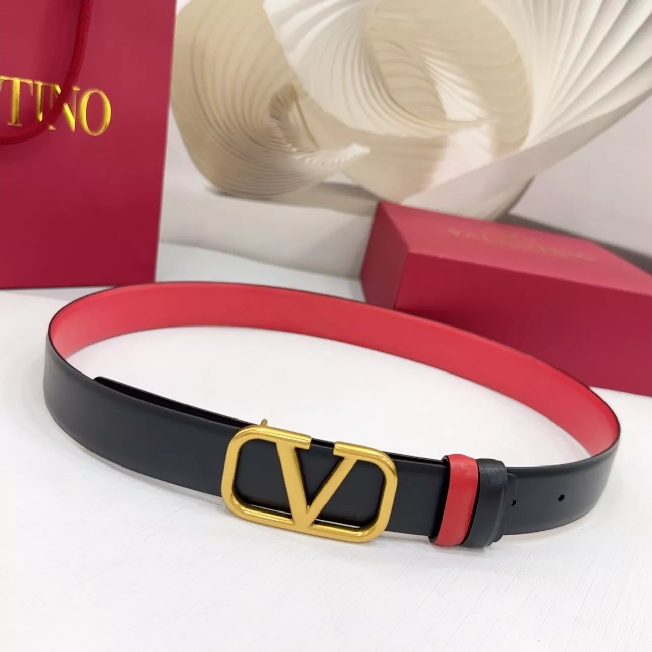 Valentino AAA Quality Belts In 3.0cm For Women Sophisticated 2019