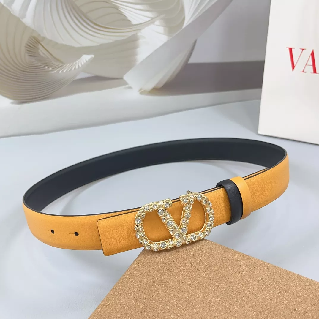 Valentino AAA Quality Belts In 3.0cm For Women Sophisticated 3088