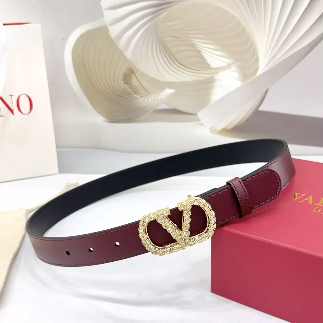 Valentino AAA Quality Belts In 3.0cm For Women SportInspired 8221