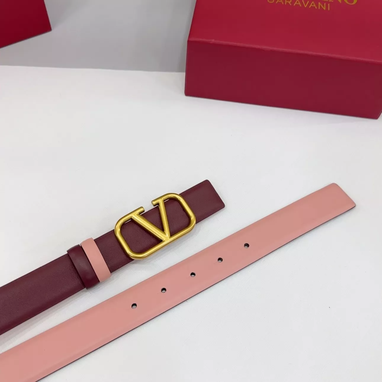 Valentino AAA Quality Belts In 3.0cm For Women Trendsetting 4529