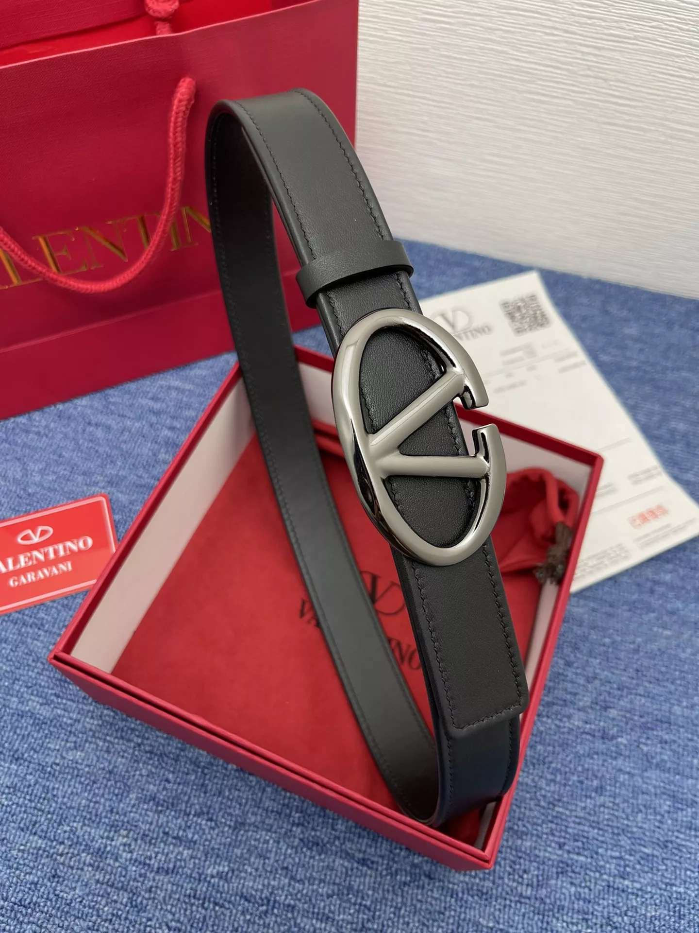 Valentino AAA Quality Belts In 3.0cm For Women Trendsetting 7975