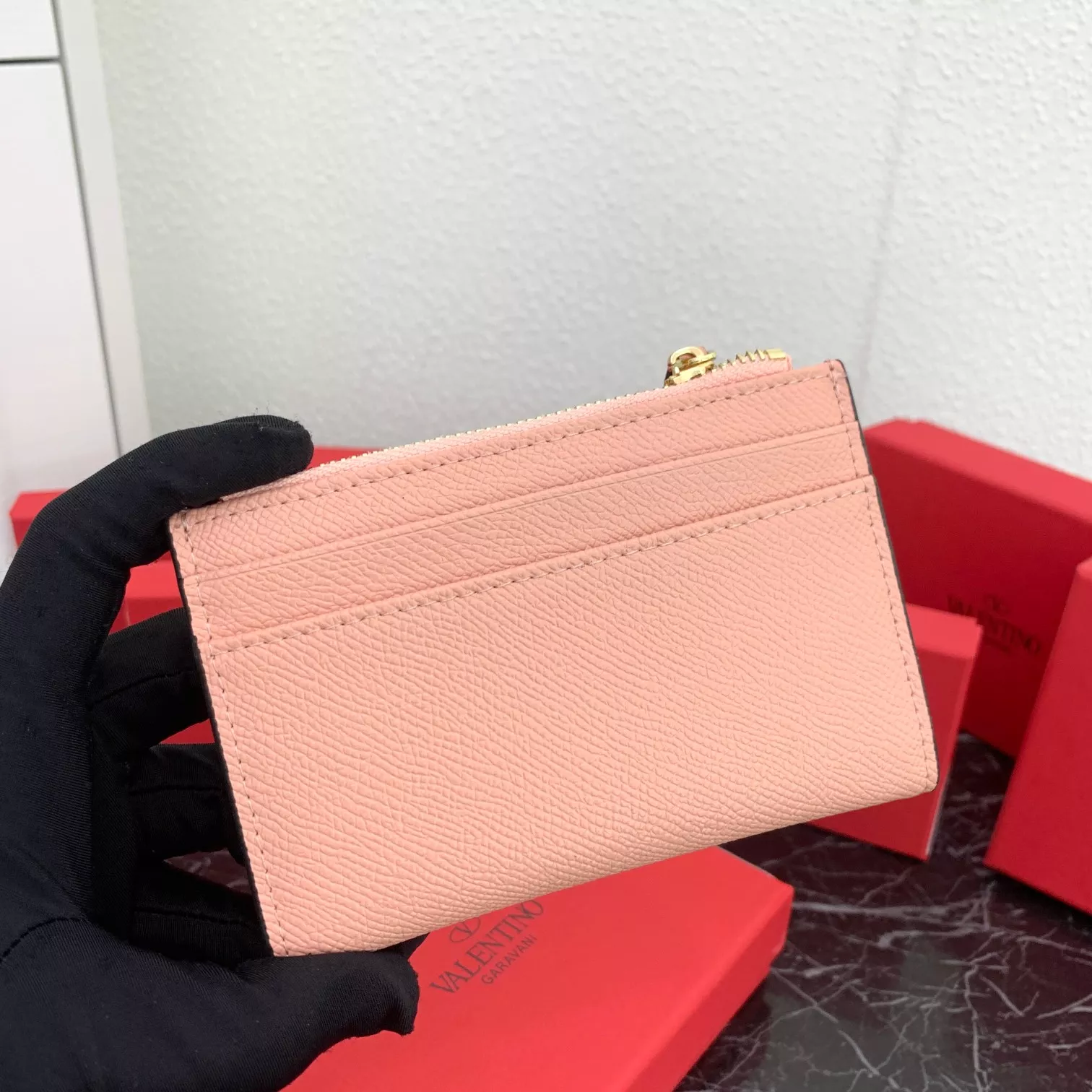 Valentino Card Case For Women Durable 3440