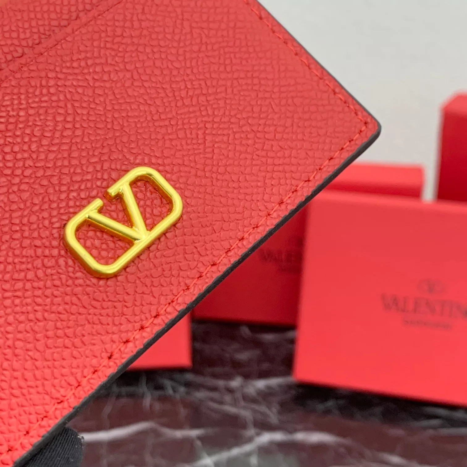 Valentino Card Case For Women Durable 3977