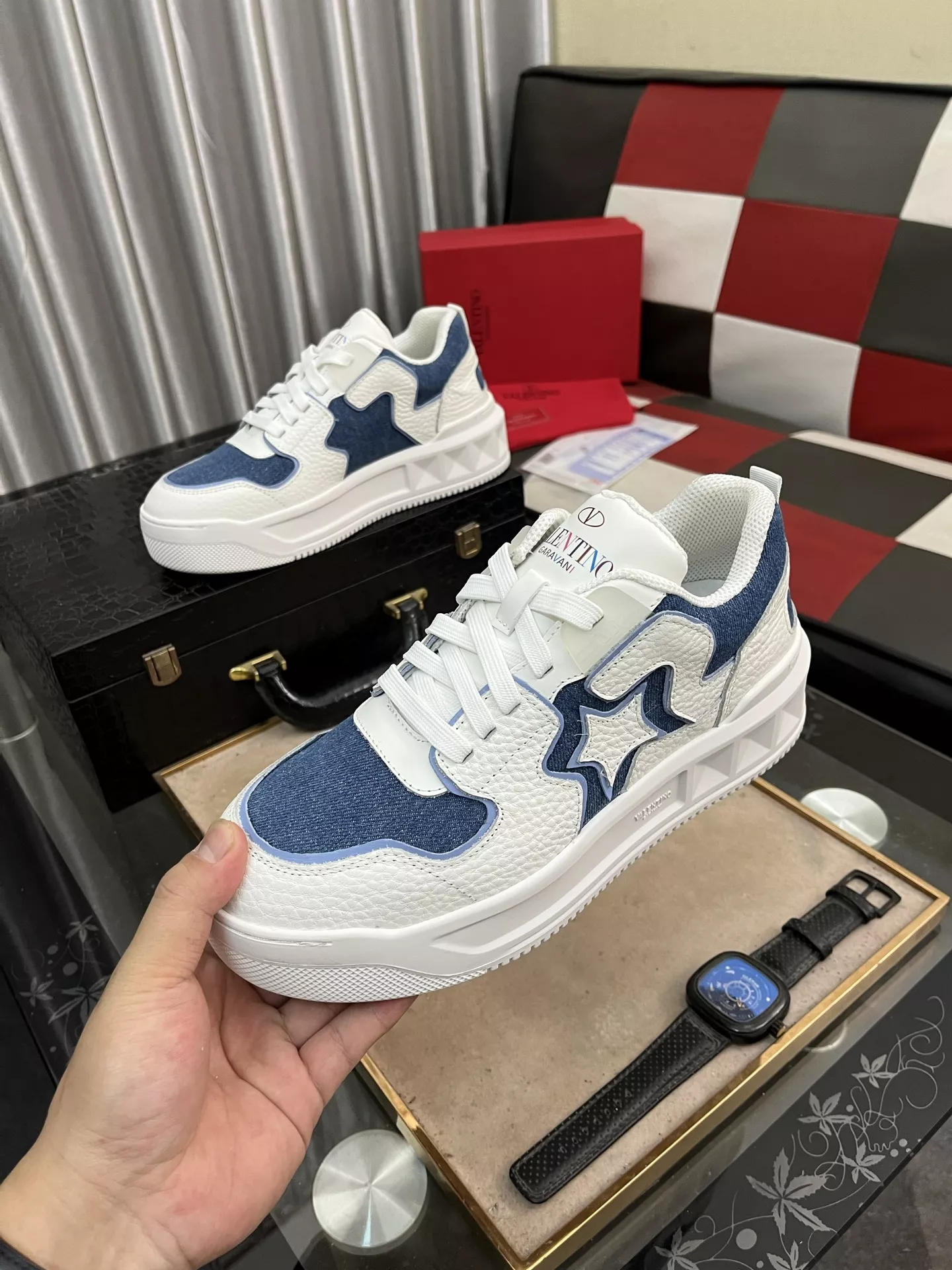 Valentino Casual Shoes For Men Popular 9133