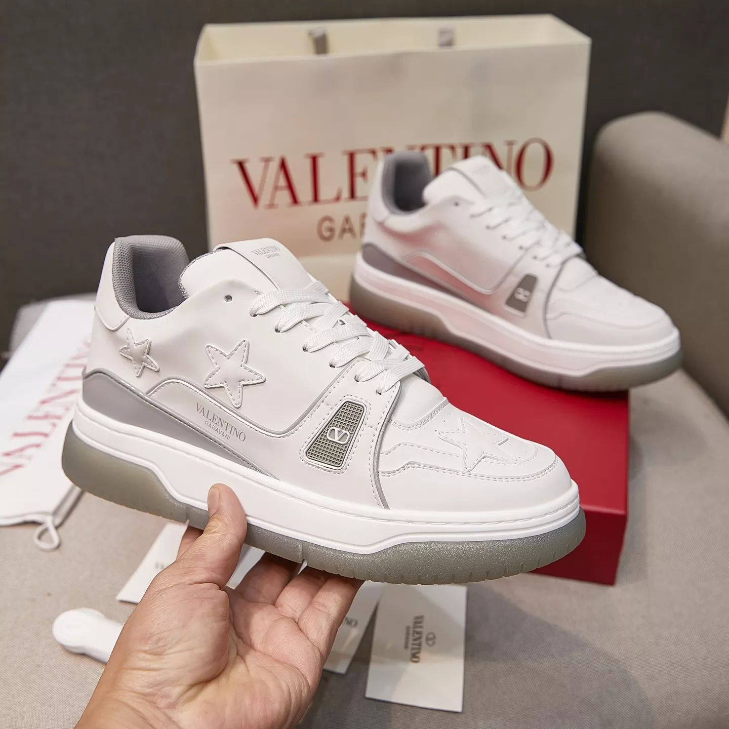 Valentino Casual Shoes For Men Soft 7873