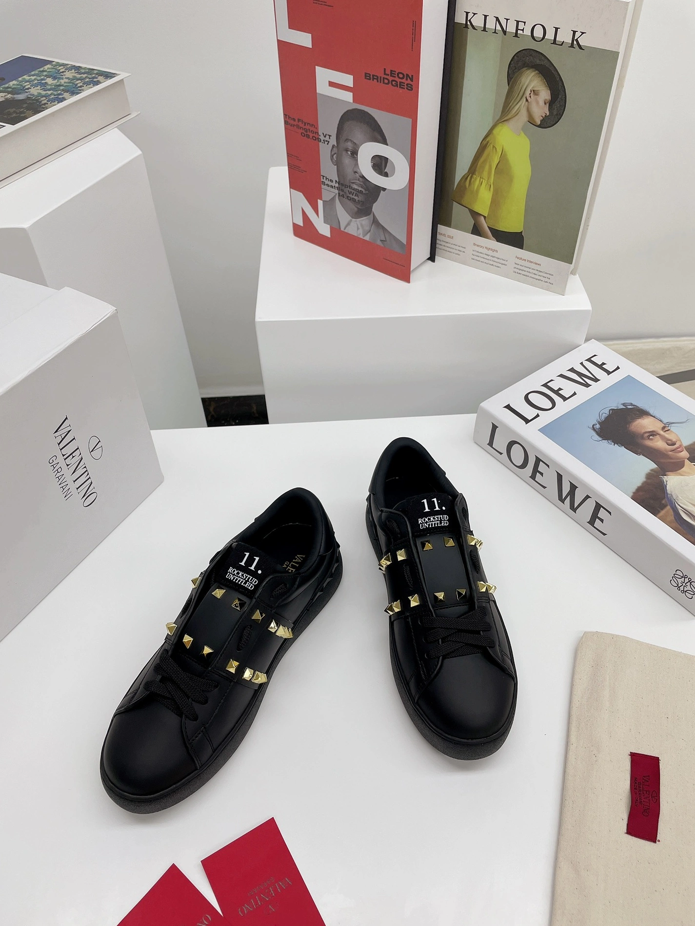 Valentino Casual Shoes For Men Versatile 3741
