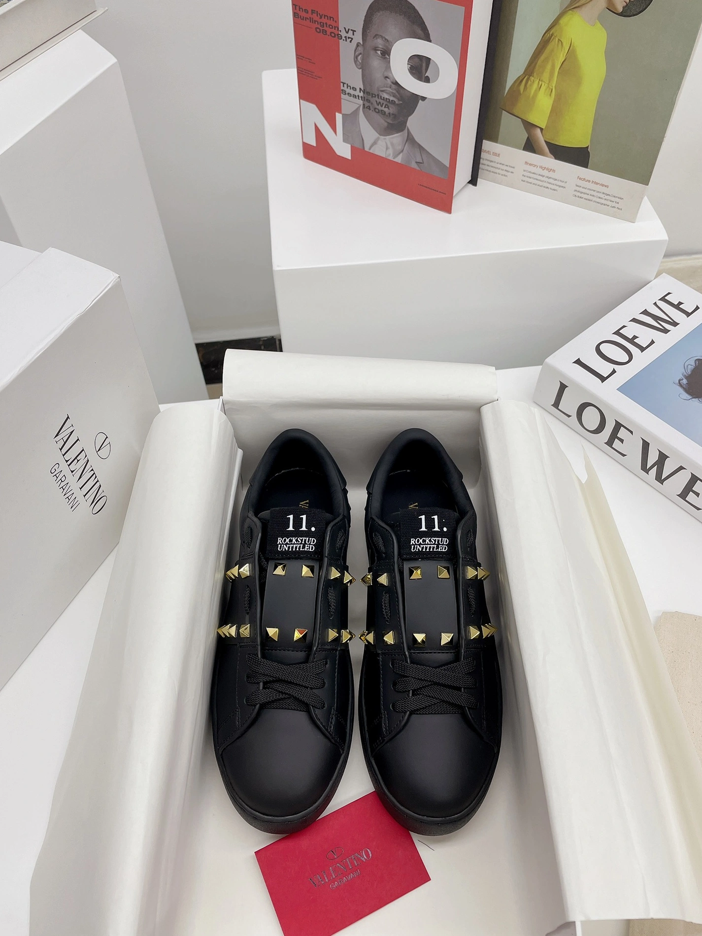 Valentino Casual Shoes For Men Versatile 3741