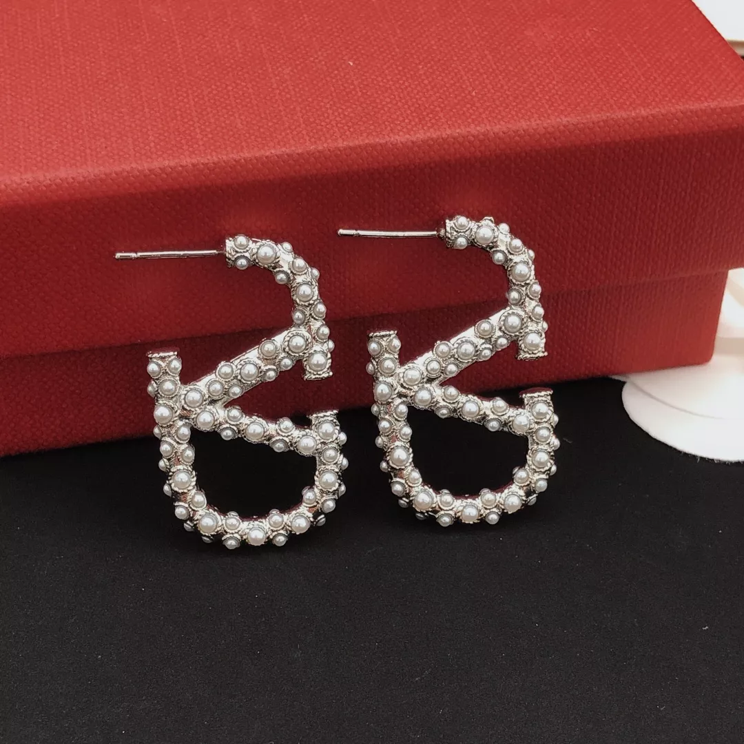 Valentino Earrings For Women Trendy 1002