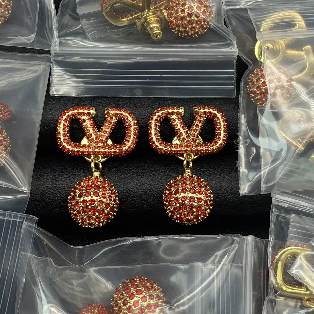 Valentino Earrings For Women Trendy 3789