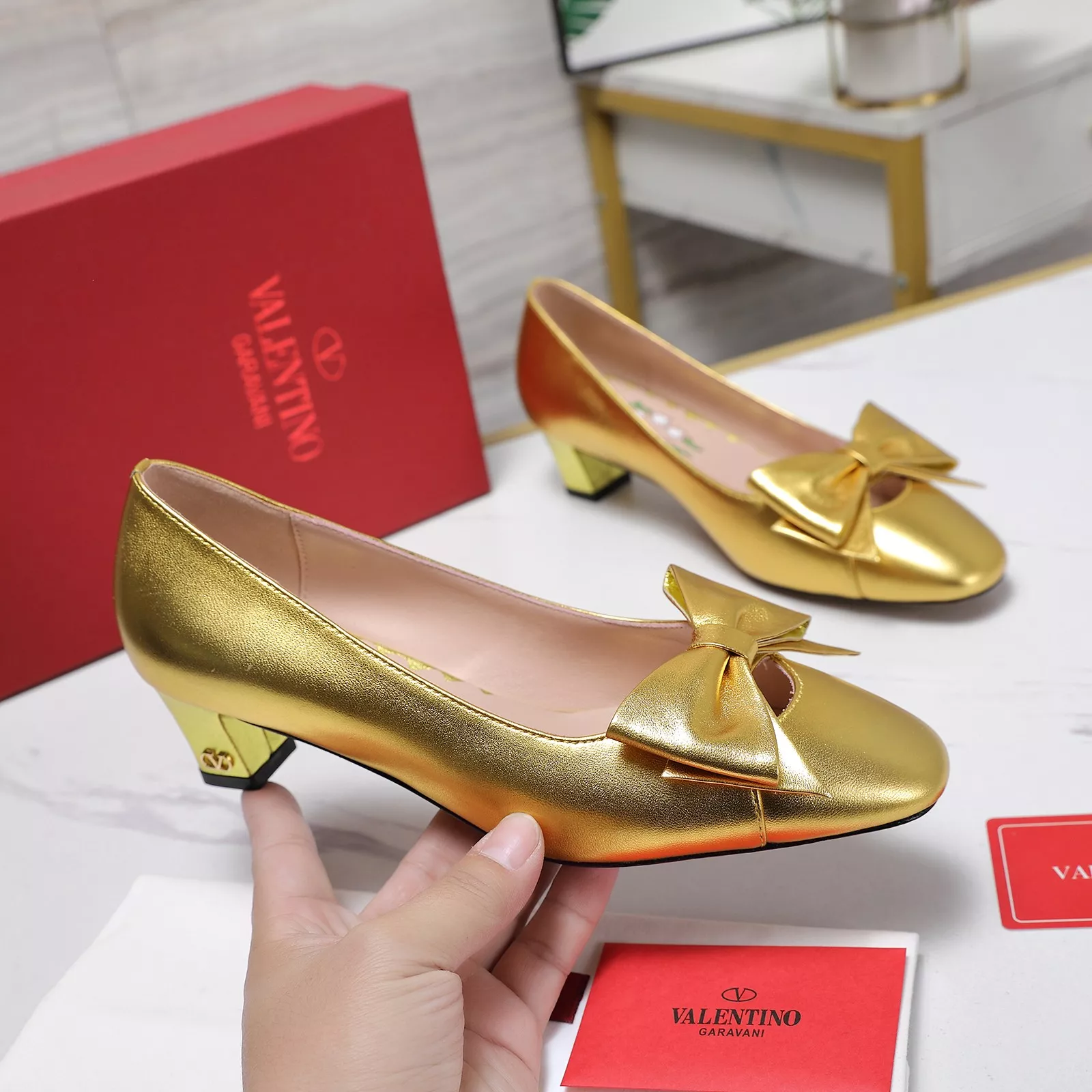 Valentino High-Heeled Shoes For Women GoodFit 7873