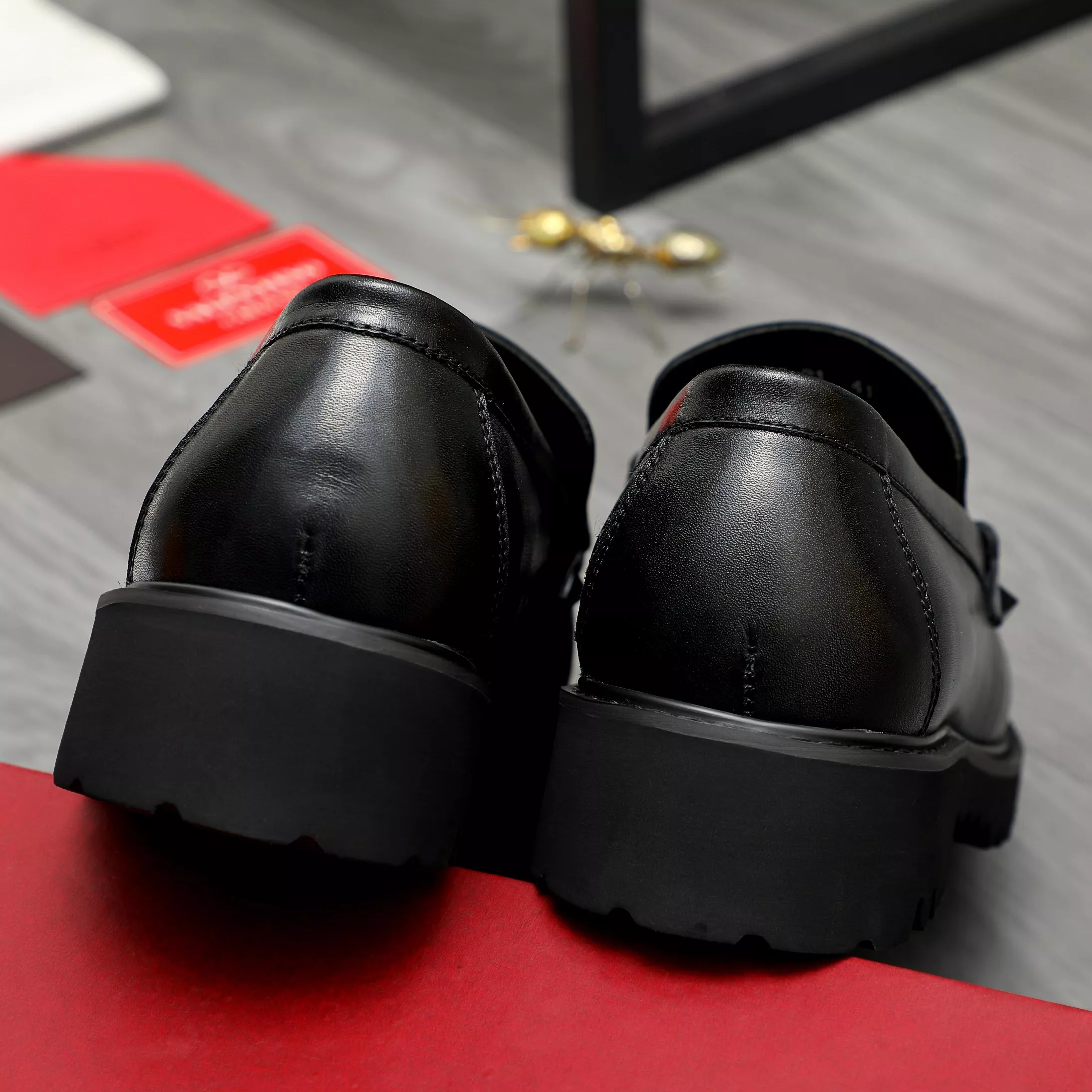 Valentino Leather Shoes For Men Affordable 3273
