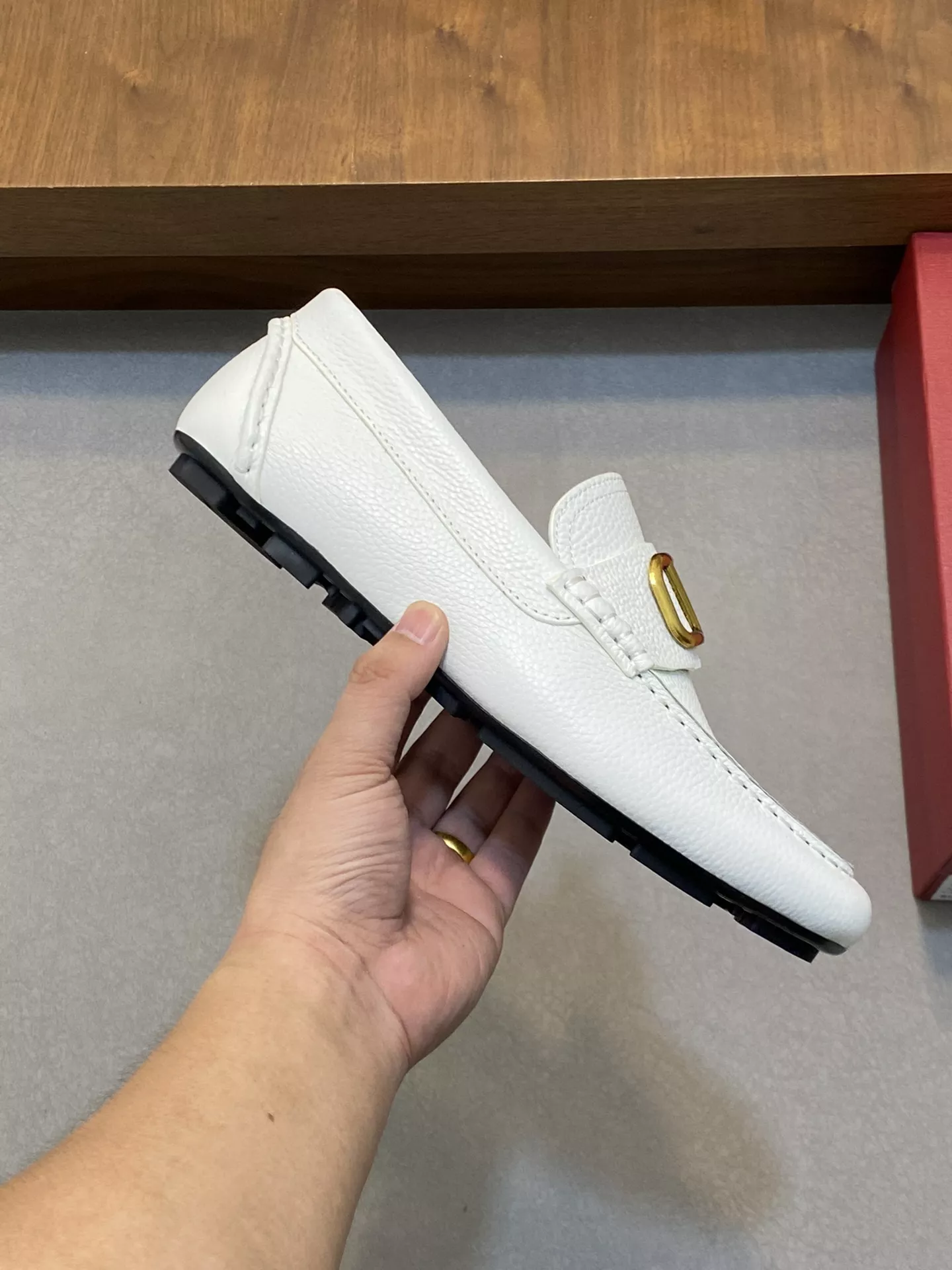 Valentino Leather Shoes For Men Bright 310