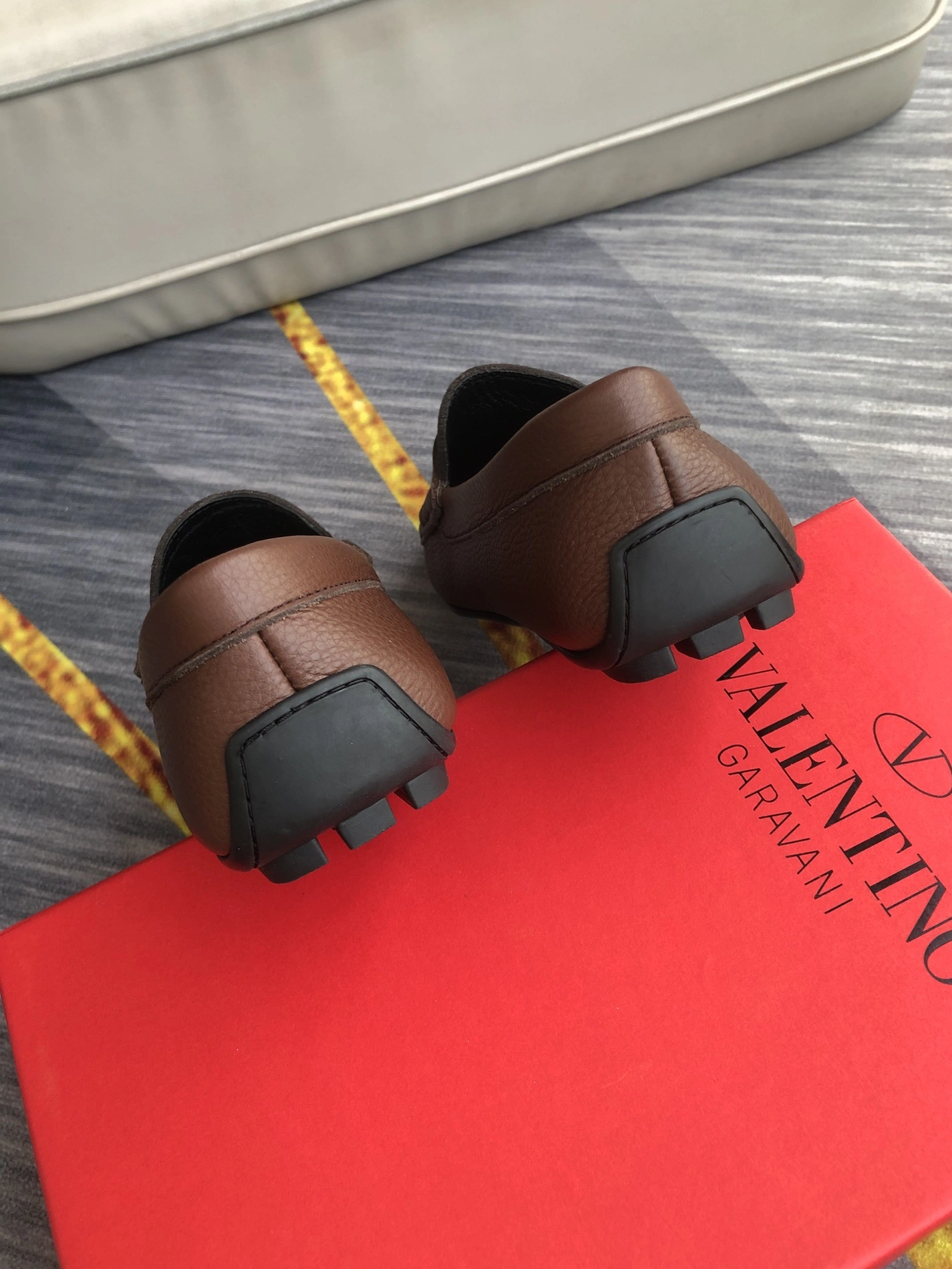 Valentino Leather Shoes For Men Practical 6168