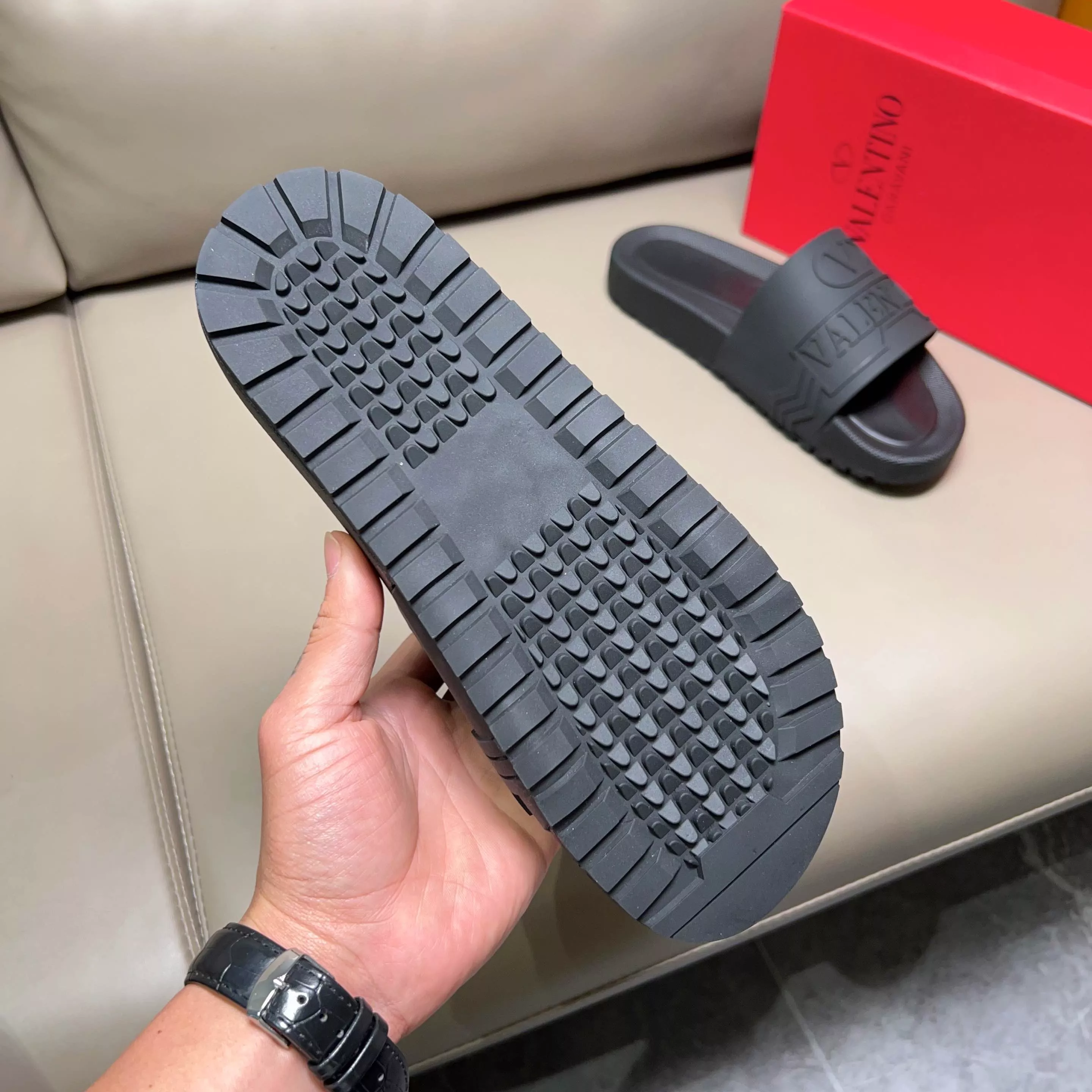 Valentino Slippers For Men Stylish 9846