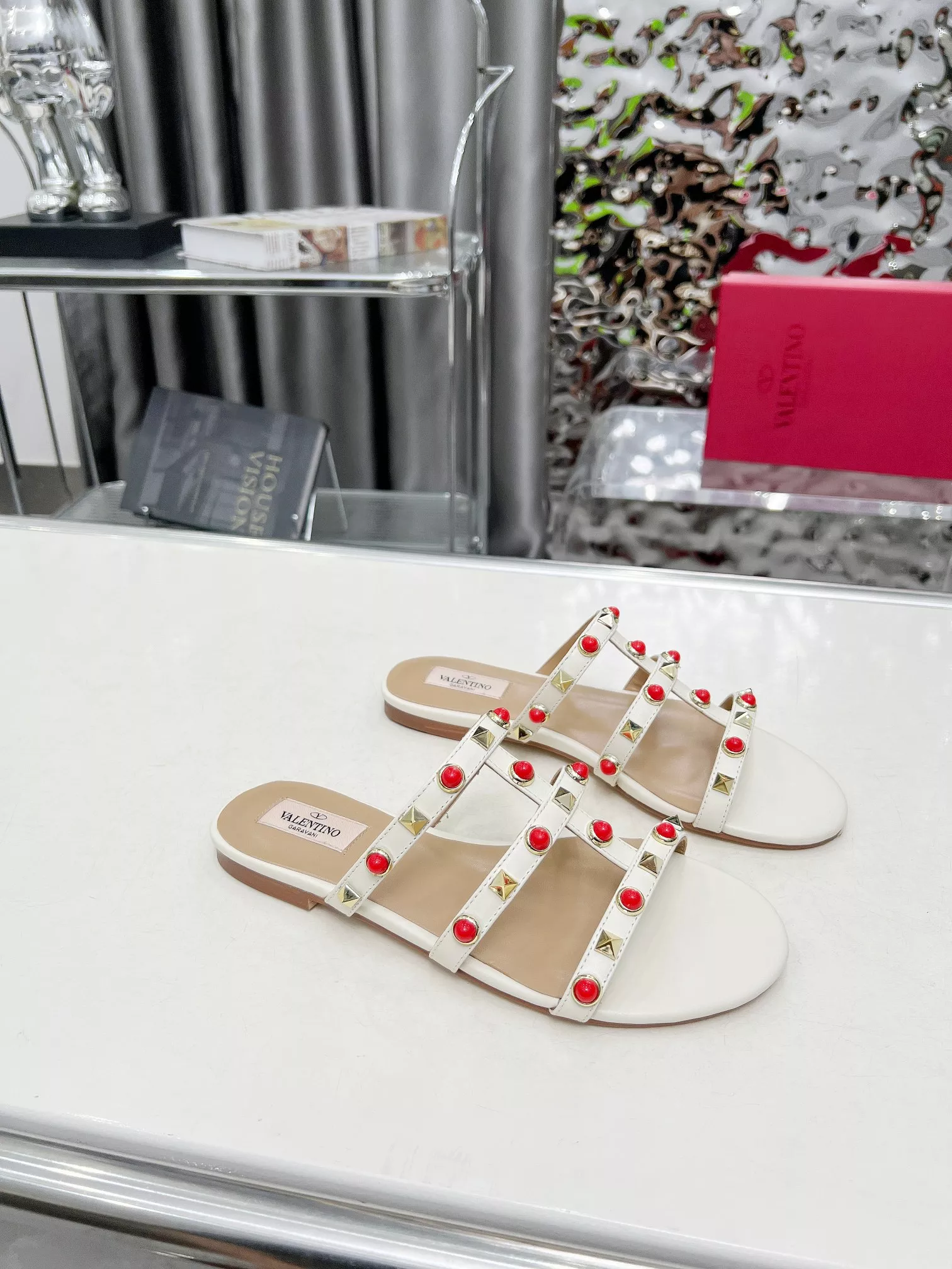 Valentino Slippers For Women Bright 1122