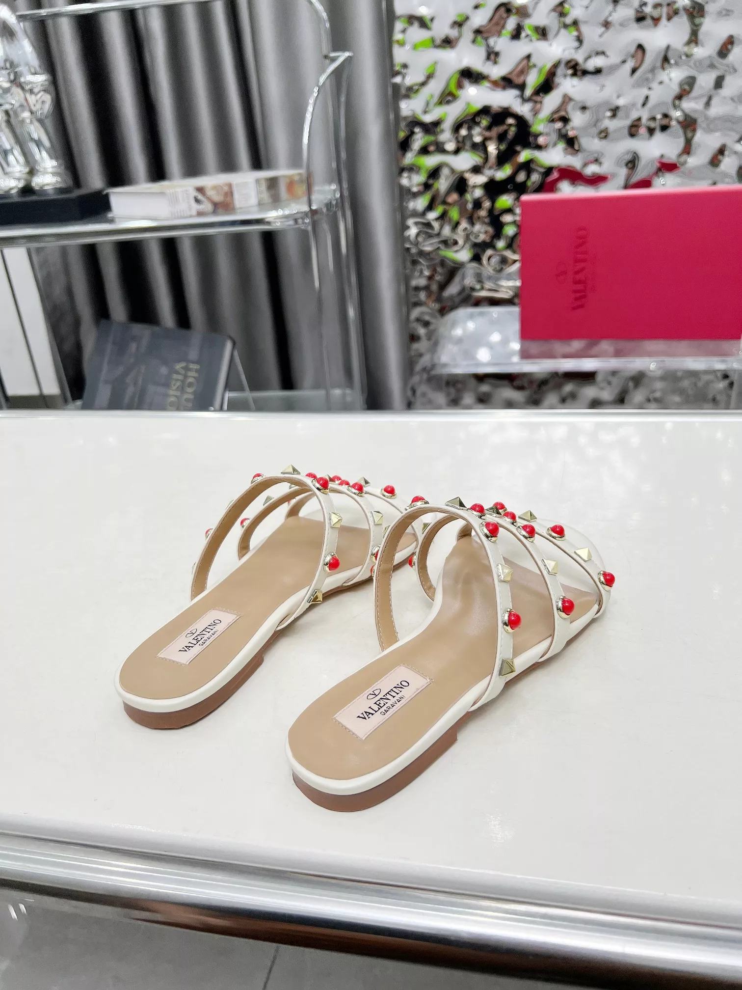 Valentino Slippers For Women Bright 1122