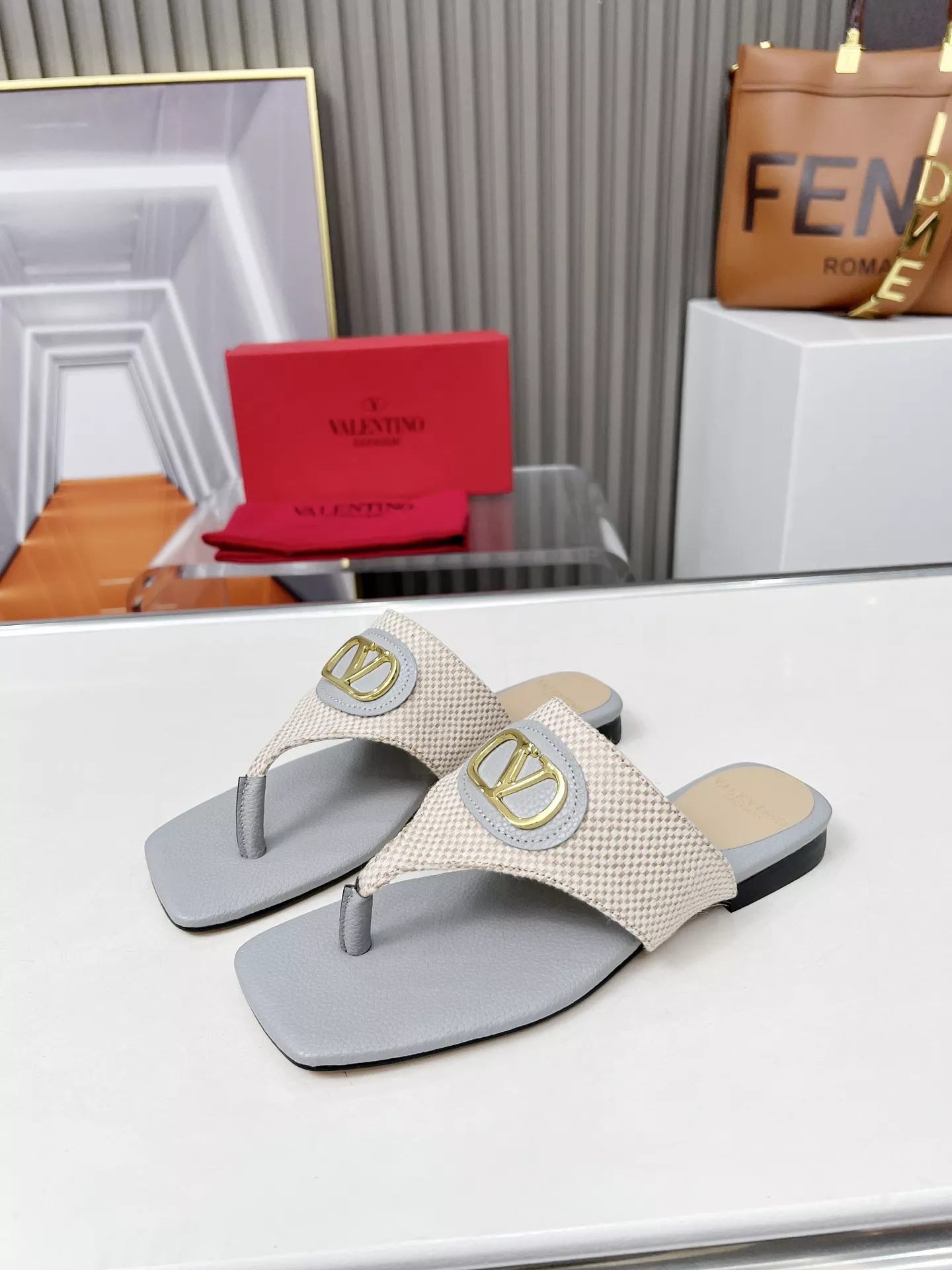 Valentino Slippers For Women Bright 3841