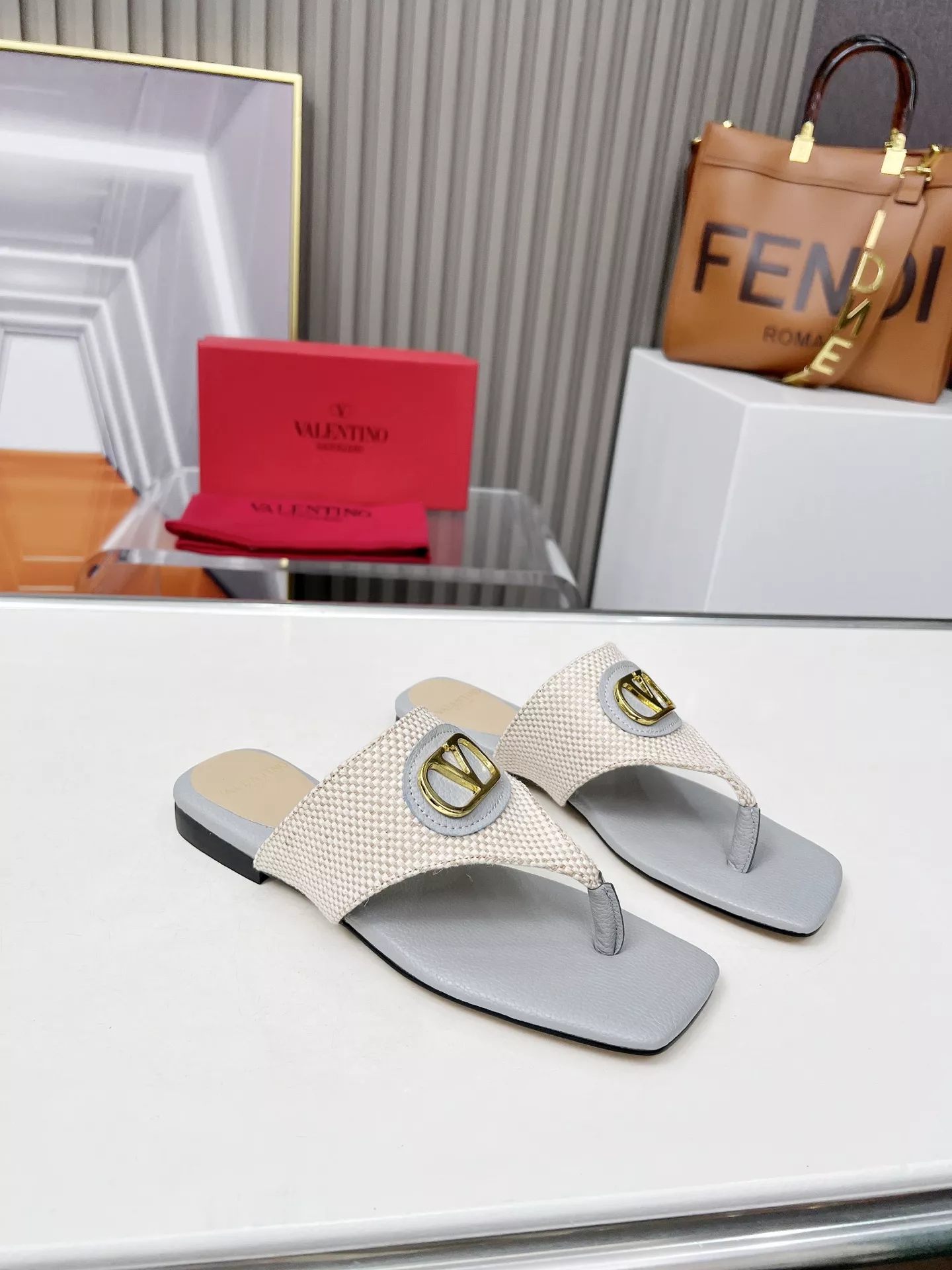 Valentino Slippers For Women Bright 3841