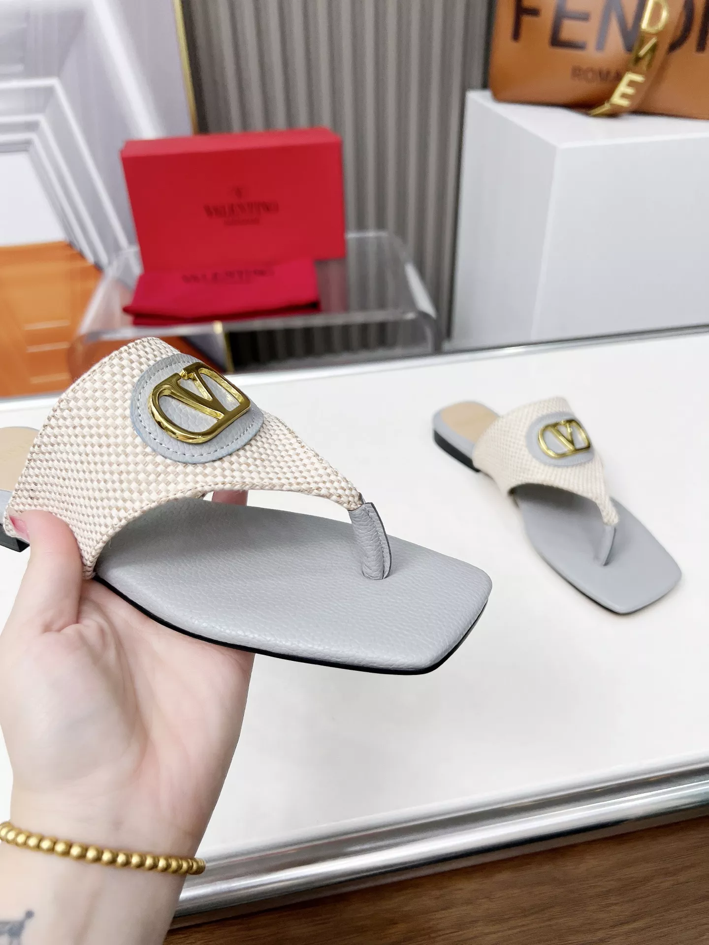 Valentino Slippers For Women Bright 3841