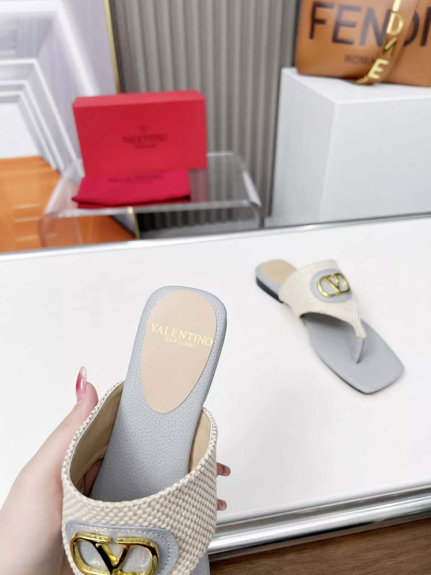 Valentino Slippers For Women Bright 3841