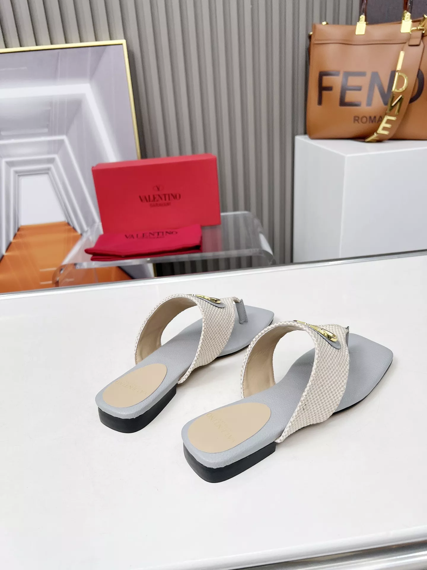Valentino Slippers For Women Bright 3841