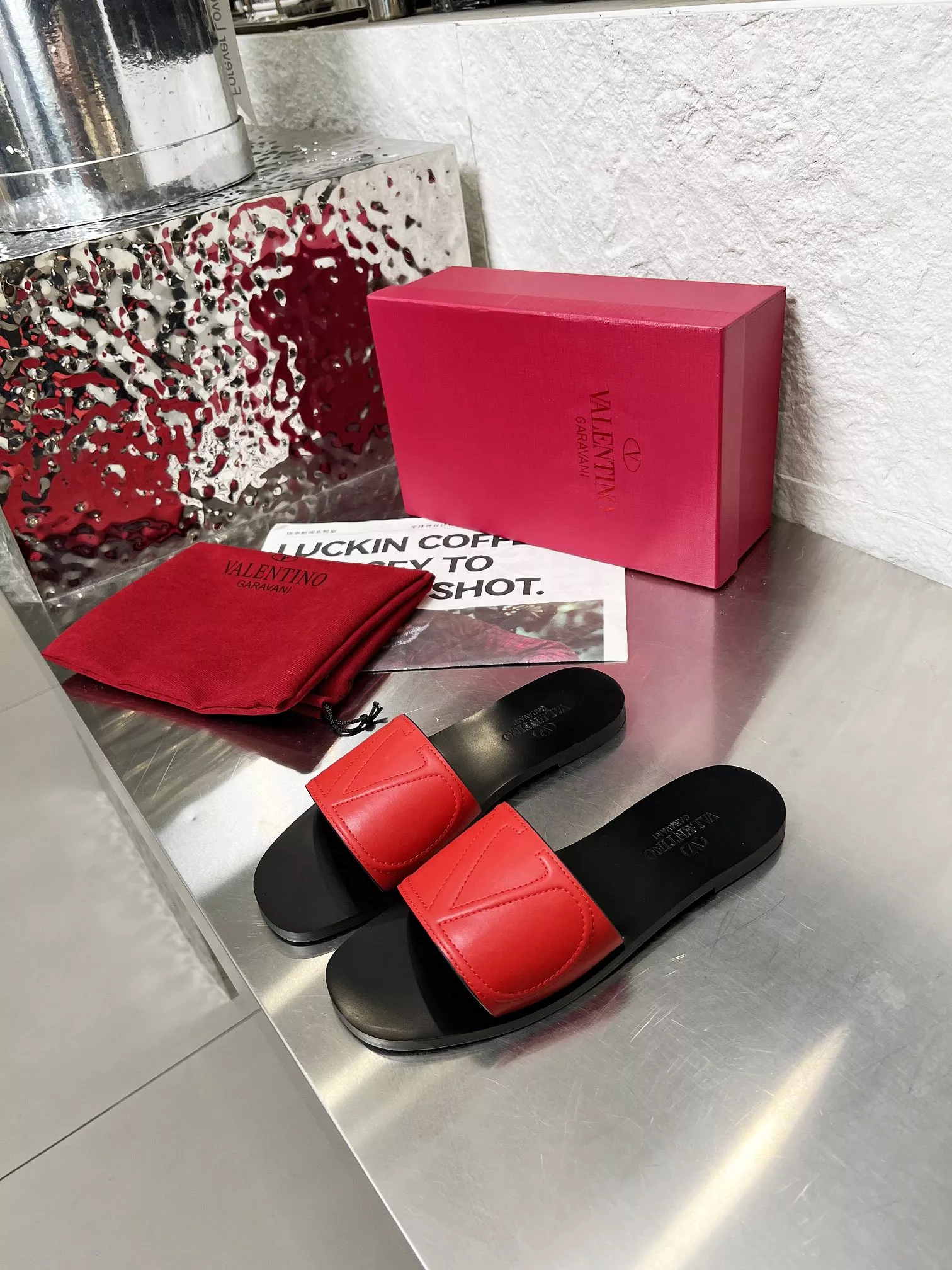 Valentino Slippers For Women Comfortable 6957