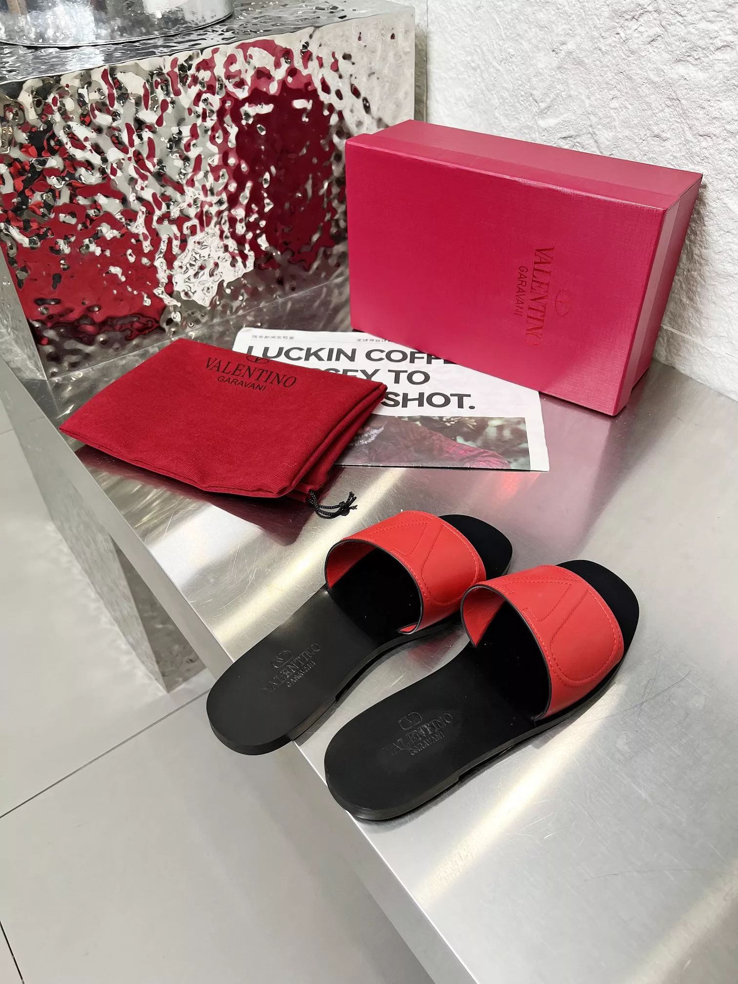 Valentino Slippers For Women Comfortable 6957