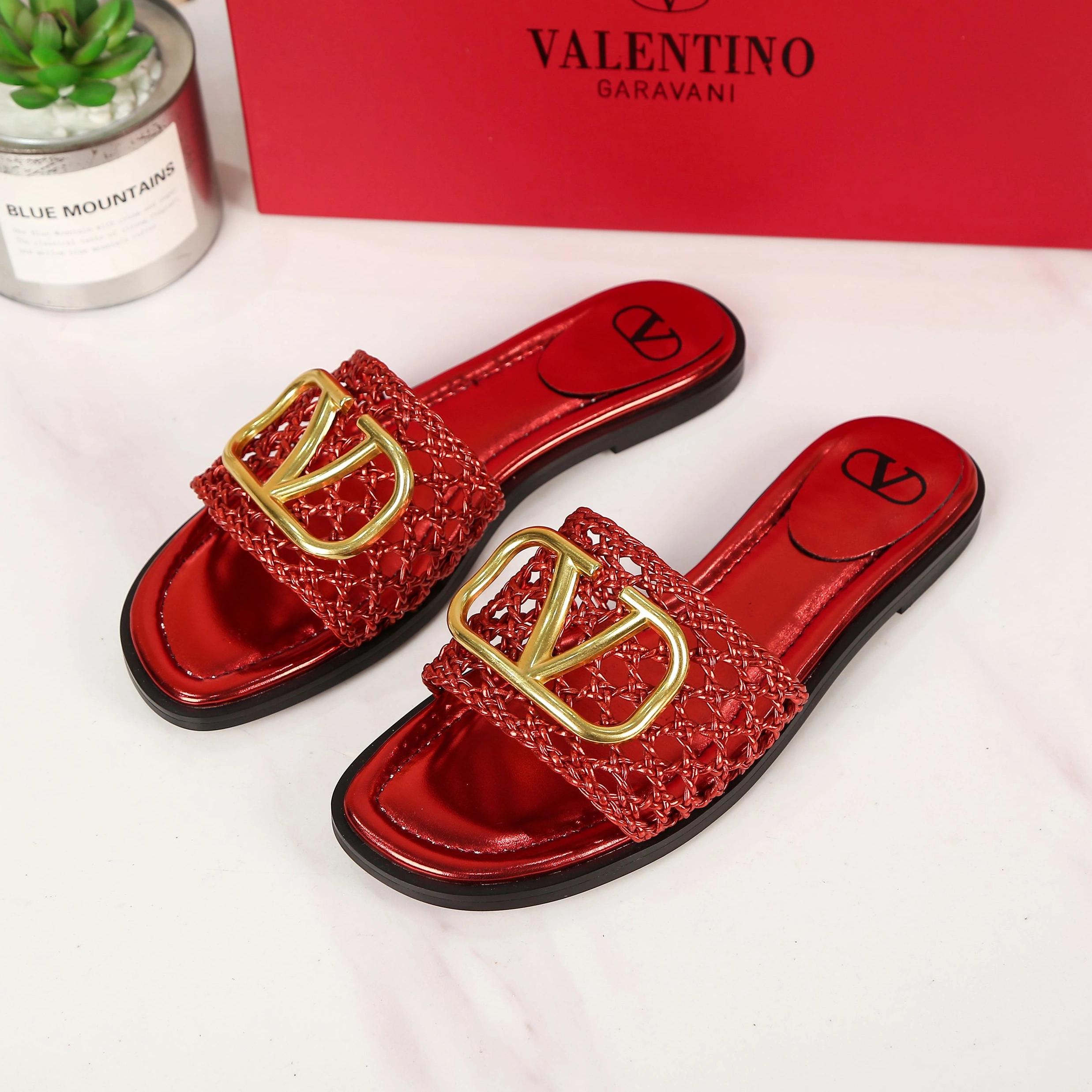 Valentino Slippers For Women Cozy 9235