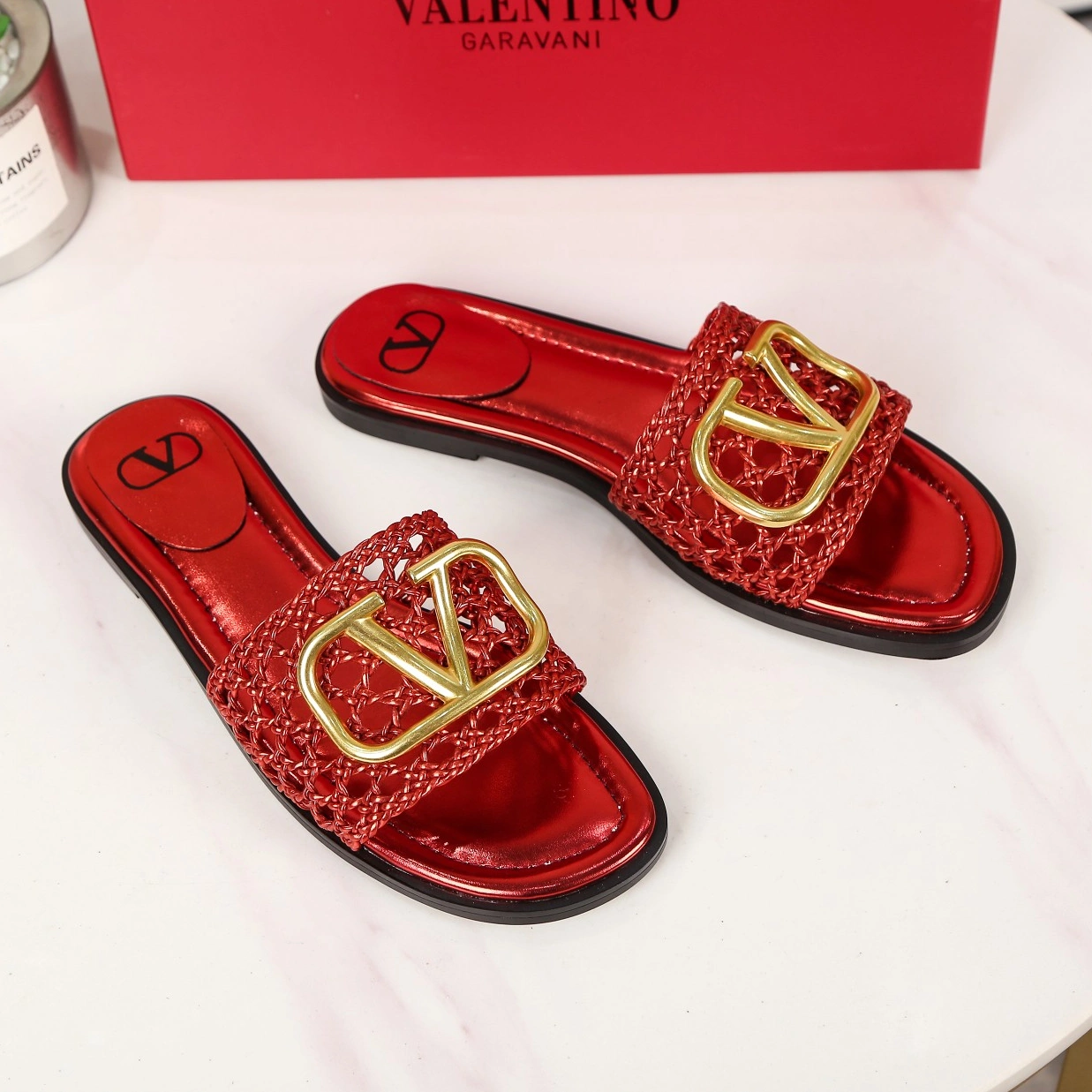 Valentino Slippers For Women Cozy 9235