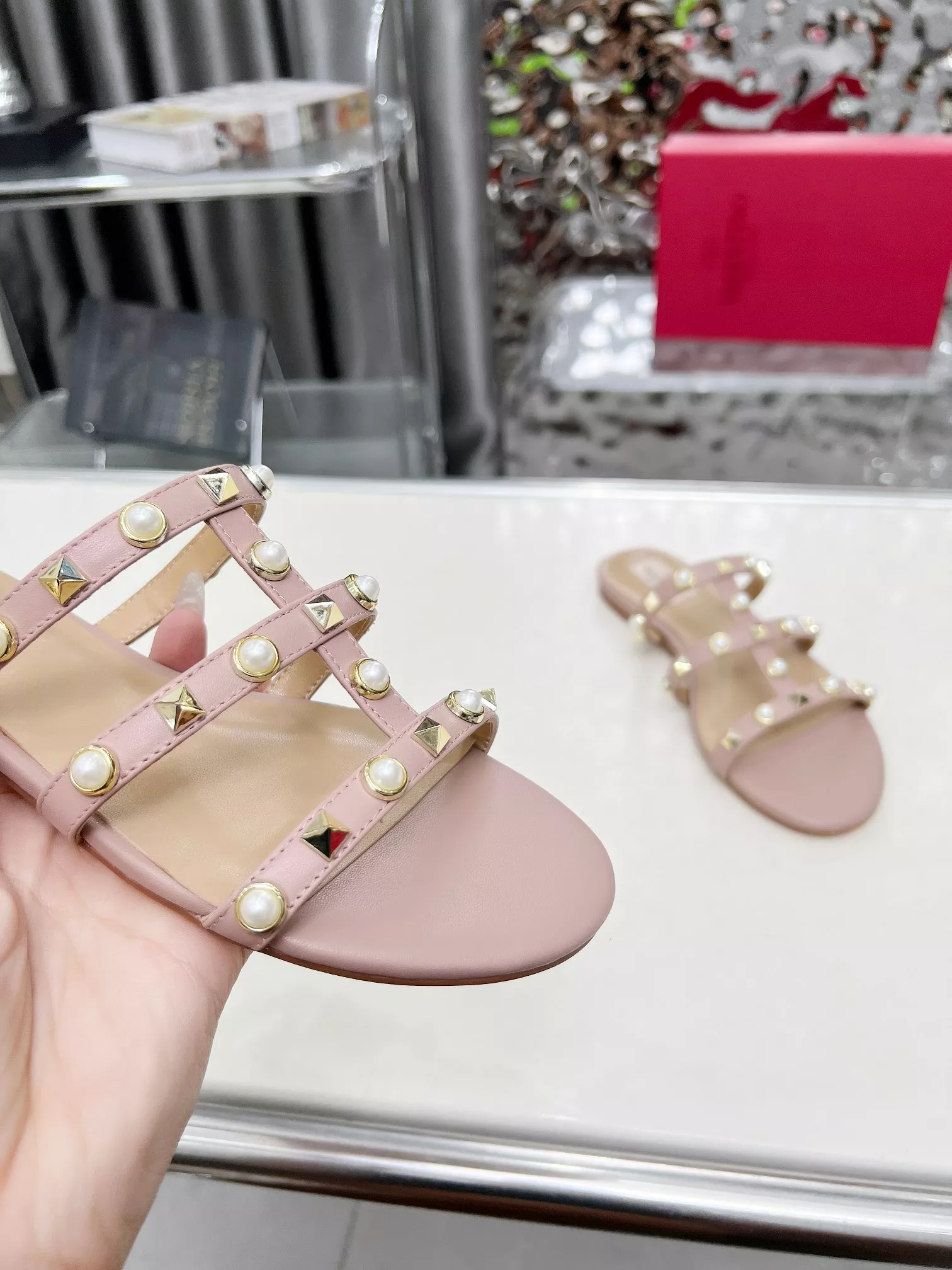 Valentino Slippers For Women Fashionable 9266