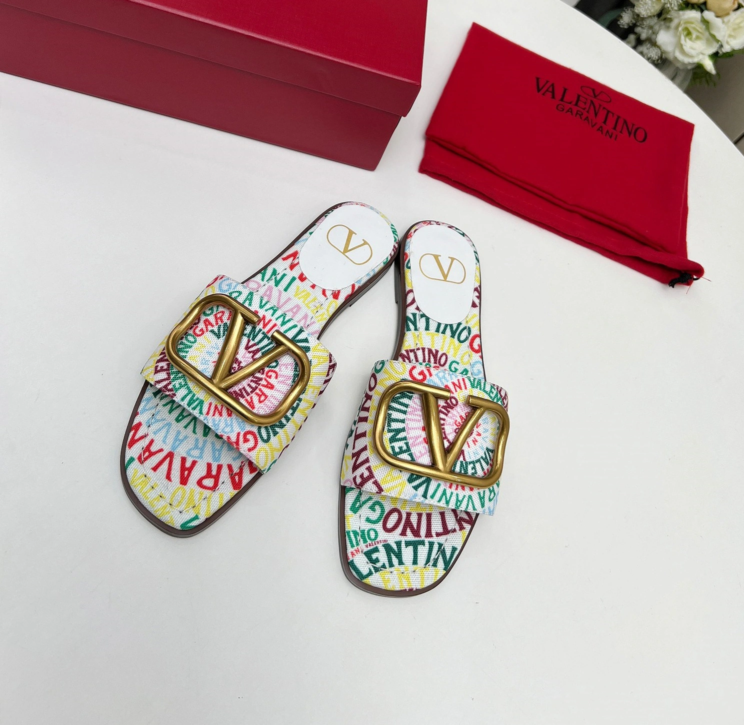 Valentino Slippers For Women Flexible 1139
