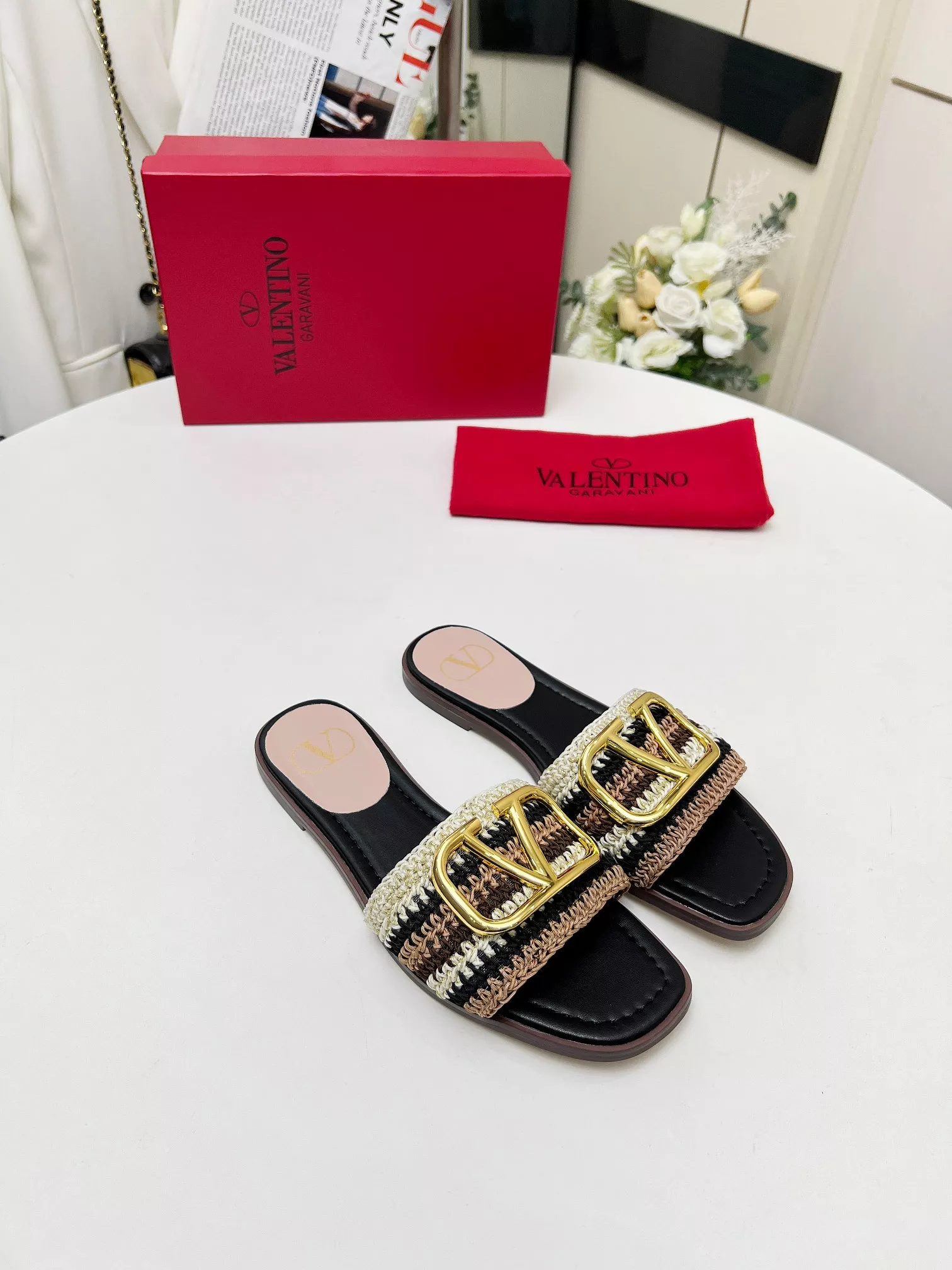 Valentino Slippers For Women Refined 8291