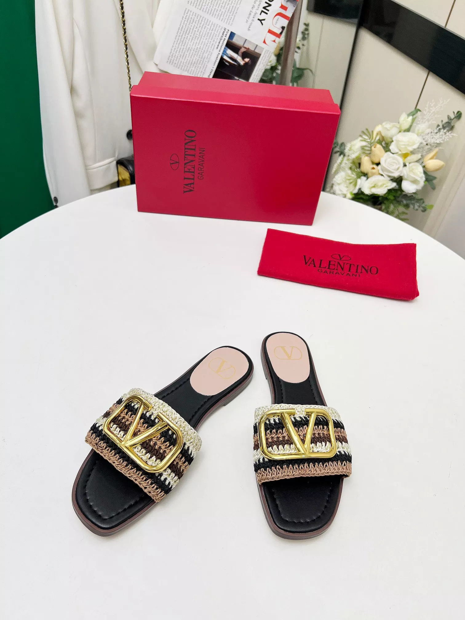 Valentino Slippers For Women Refined 8291