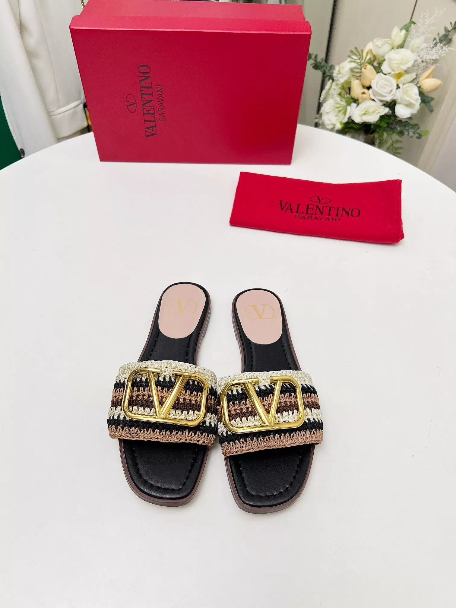 Valentino Slippers For Women Refined 8291
