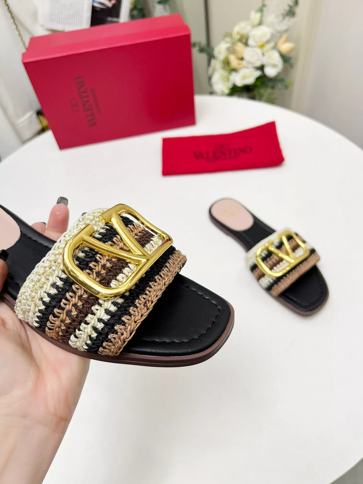 Valentino Slippers For Women Refined 8291