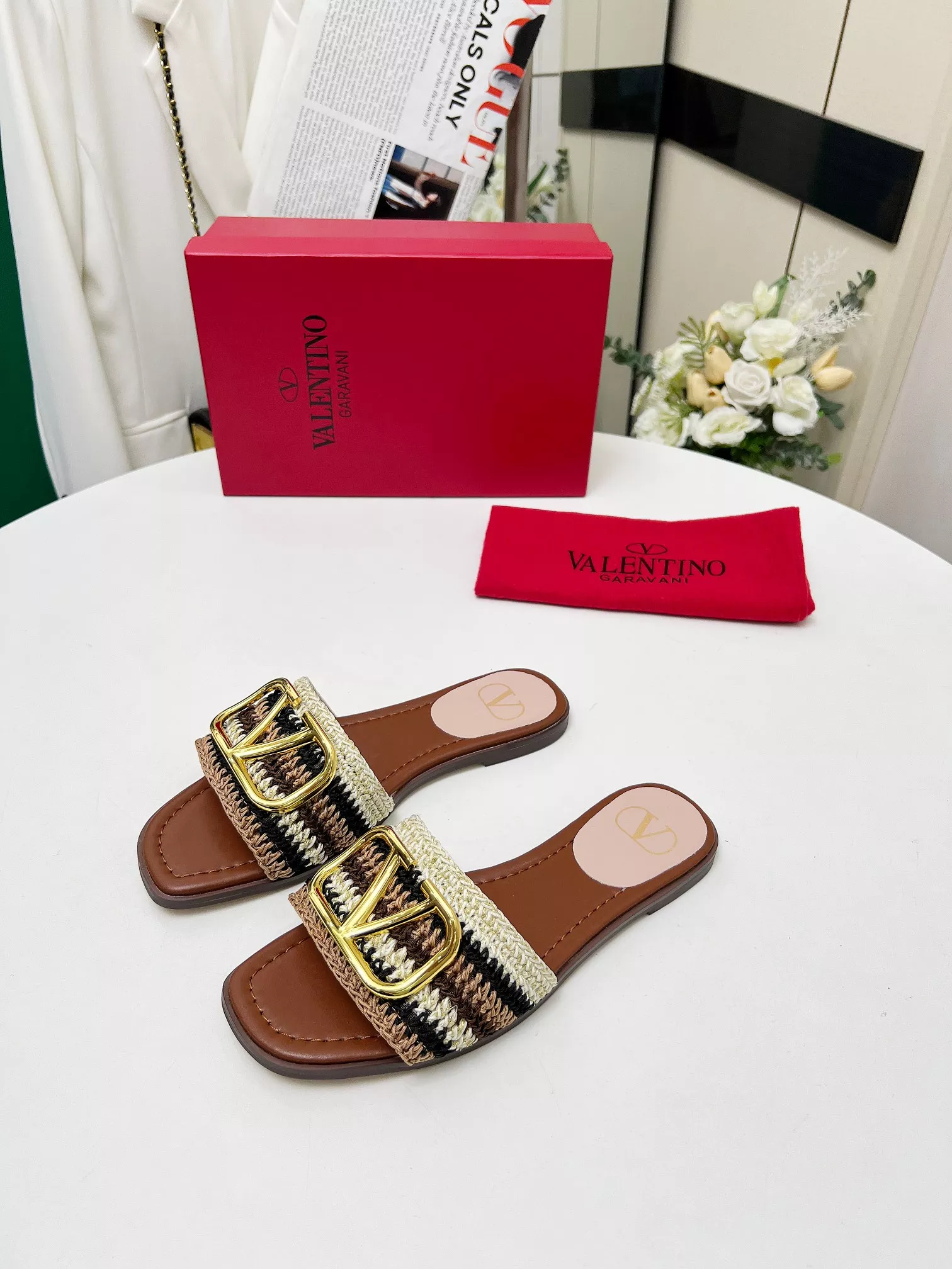 Valentino Slippers For Women Timeless 3335