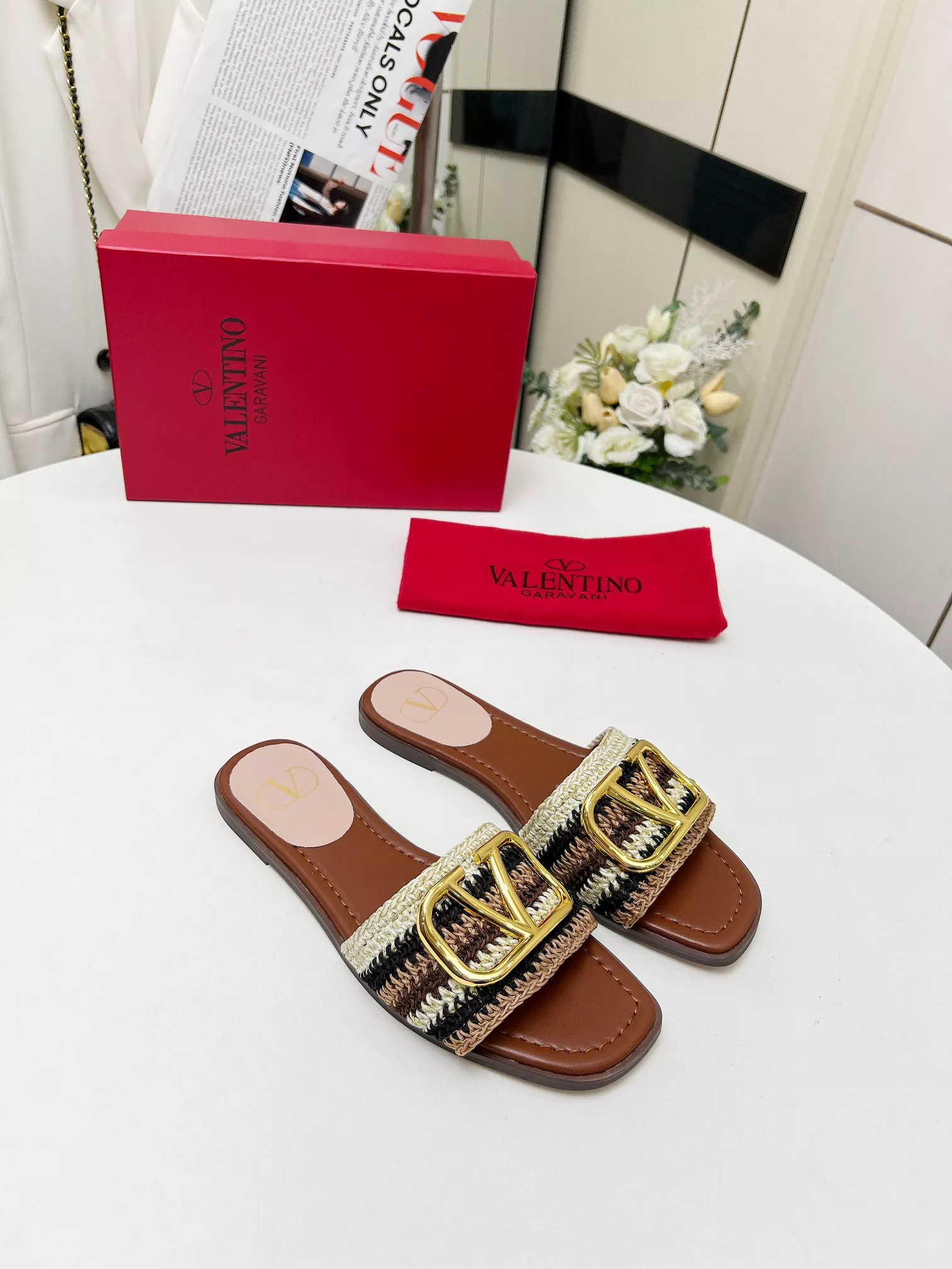 Valentino Slippers For Women Timeless 3335