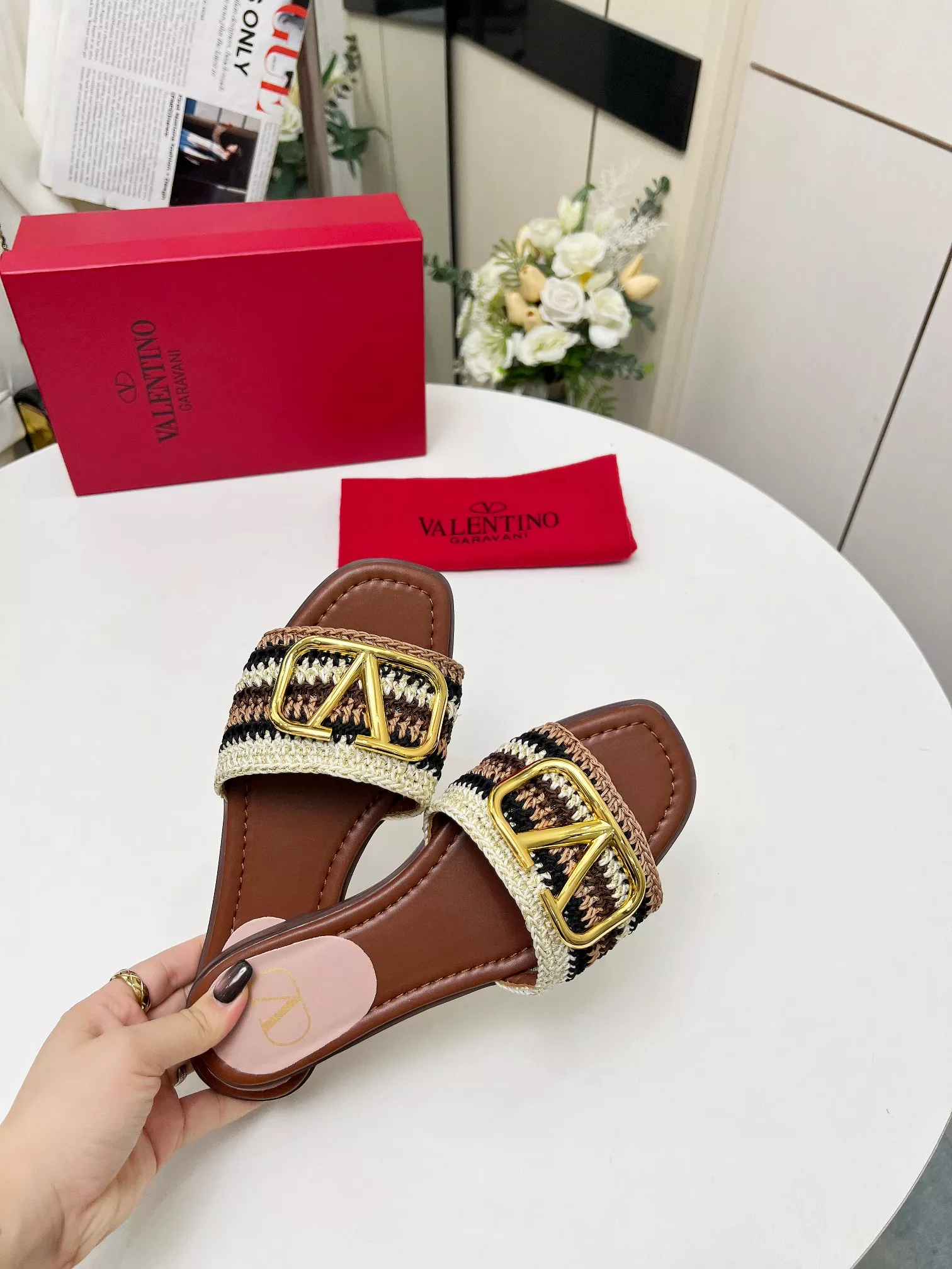 Valentino Slippers For Women Timeless 3335