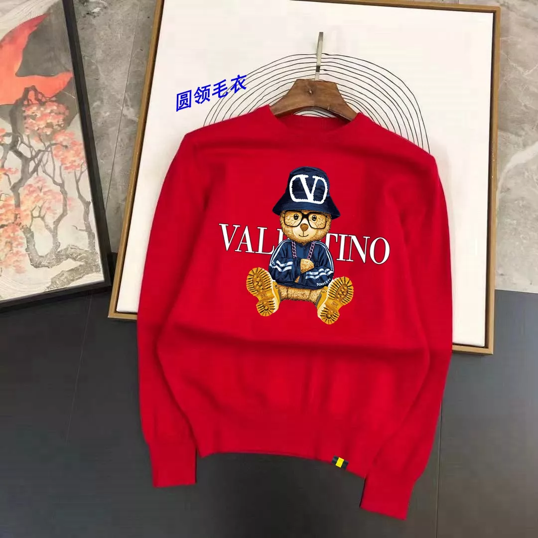 Valentino Sweaters Long Sleeved For Men EasyMatch 3563