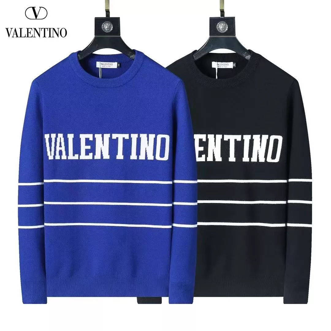 Valentino Sweaters Long Sleeved For Men Fashionable 762