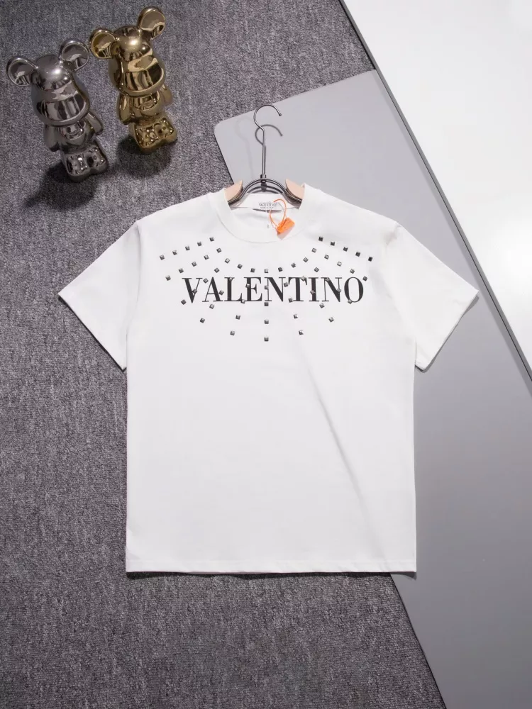 Valentino T-Shirts Short Sleeved For Unisex EasyMatch 1407